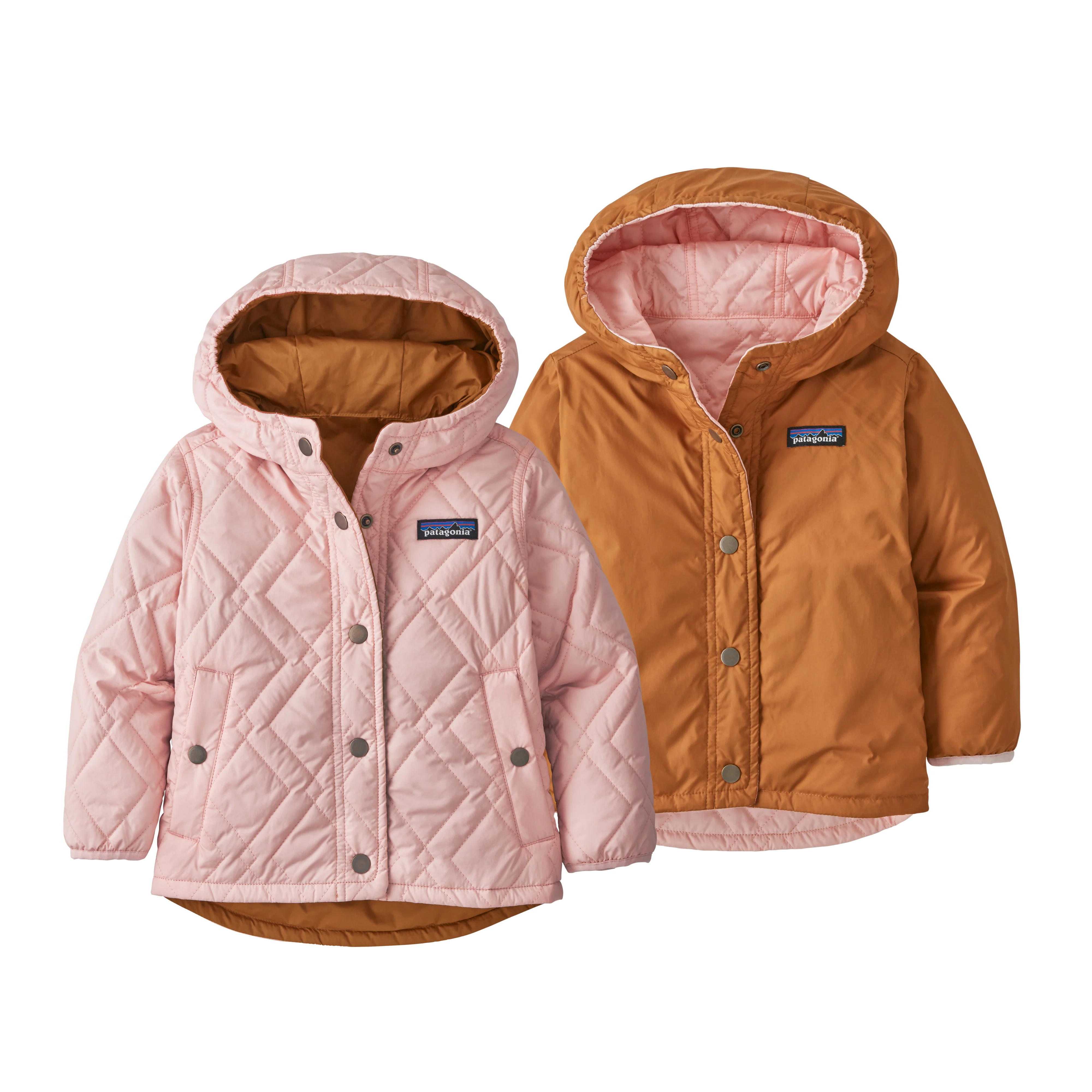 Baby Reversible Diamond Quilt Hoody