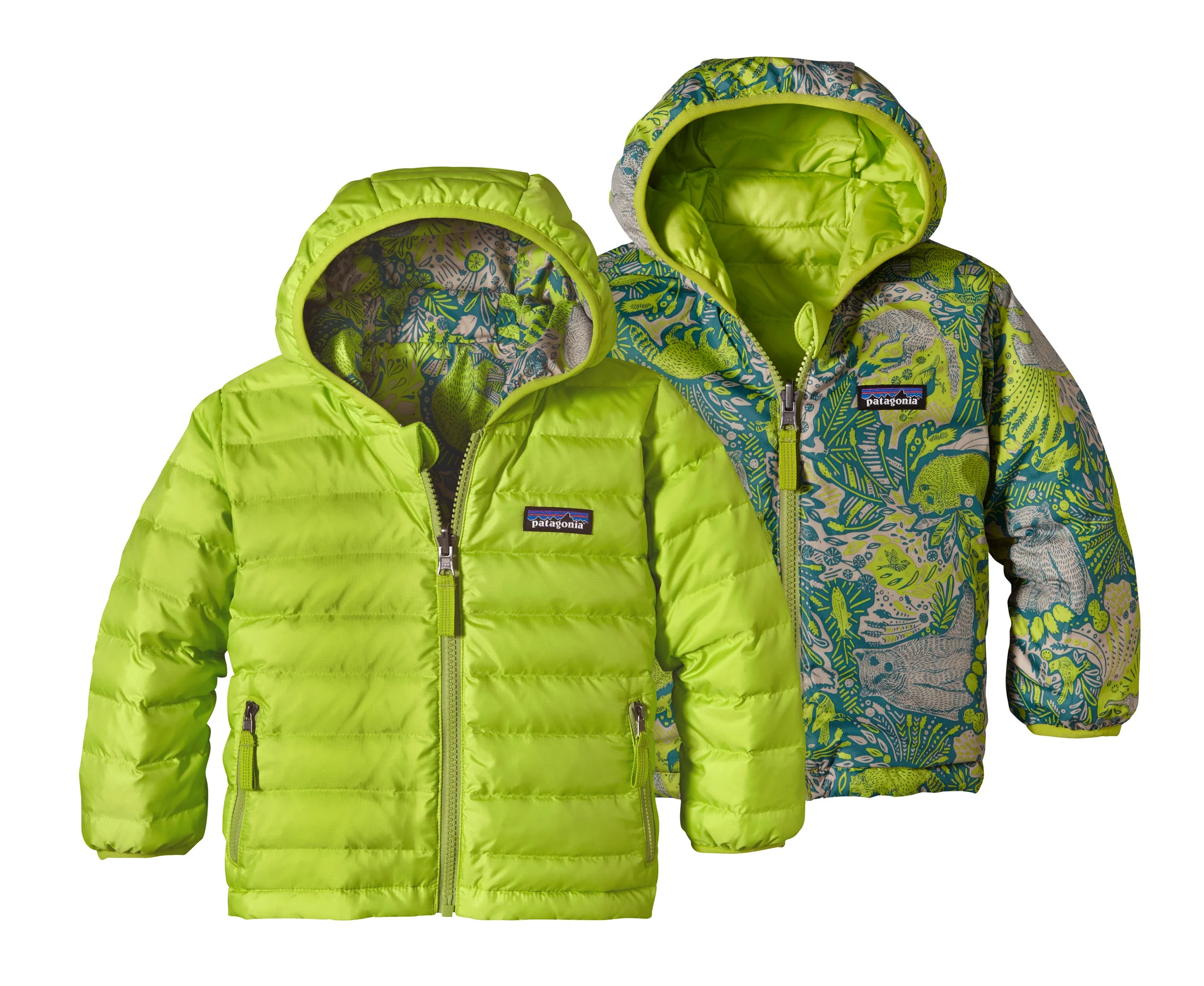 Baby Reversible Down Sweater Hoody