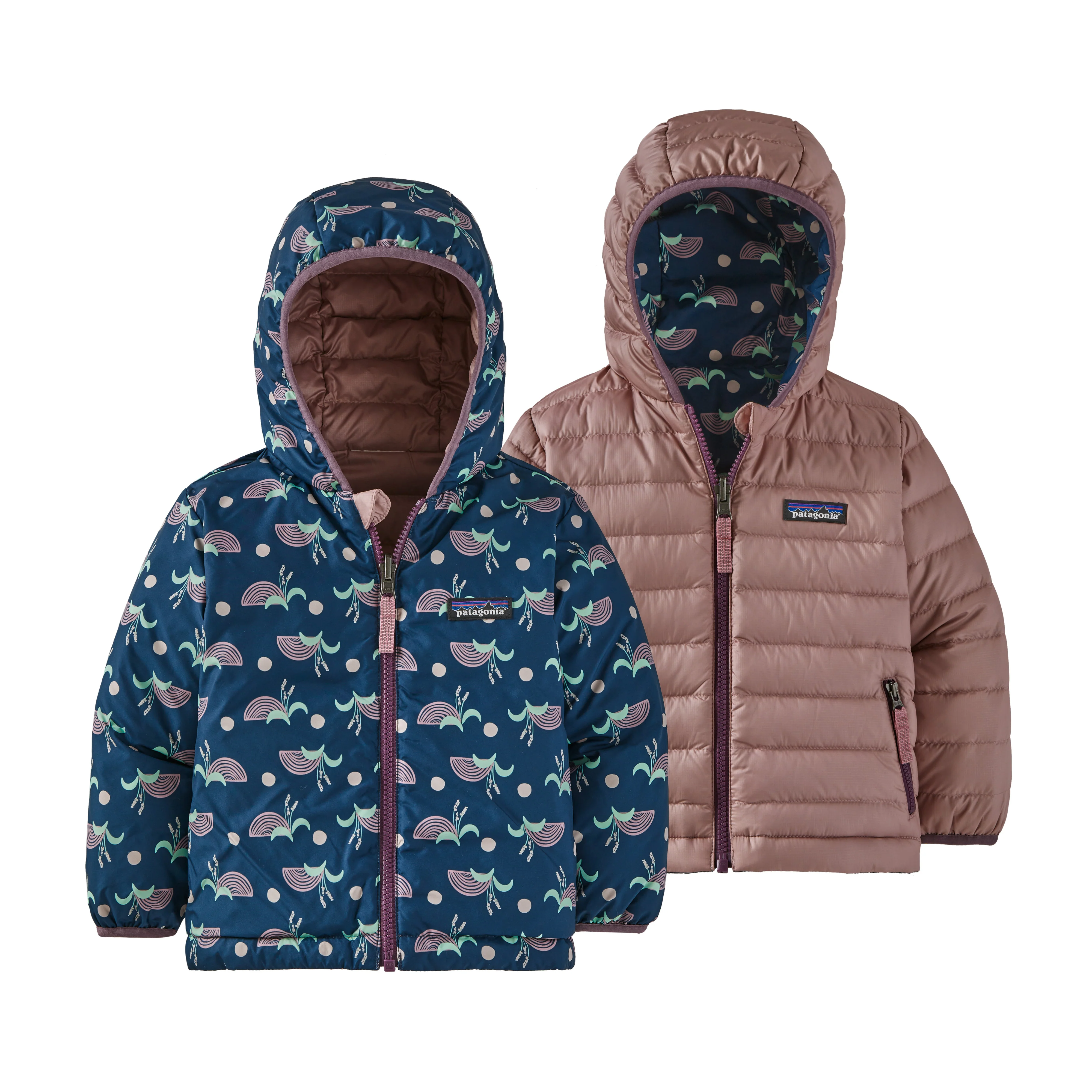 Baby Reversible Down Sweater Hoody