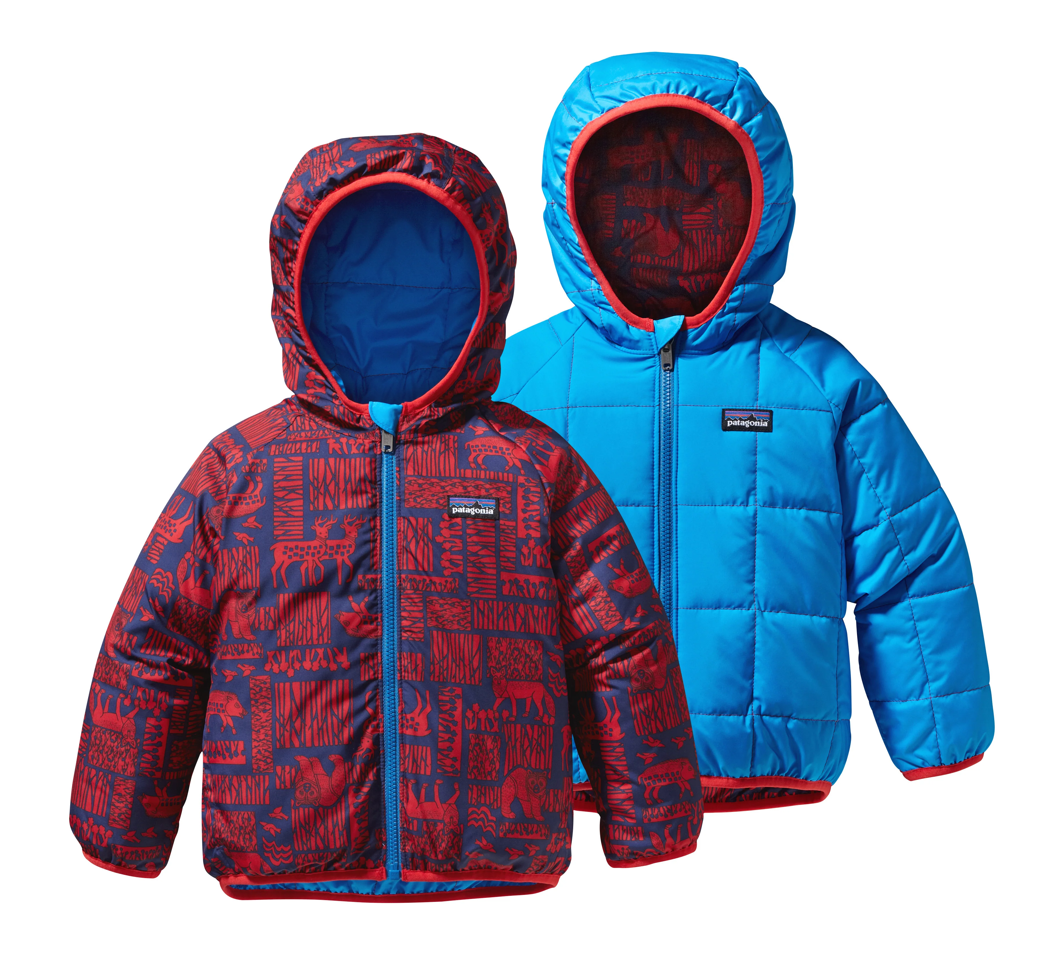 Baby Reversible Puff-Ball Jacket