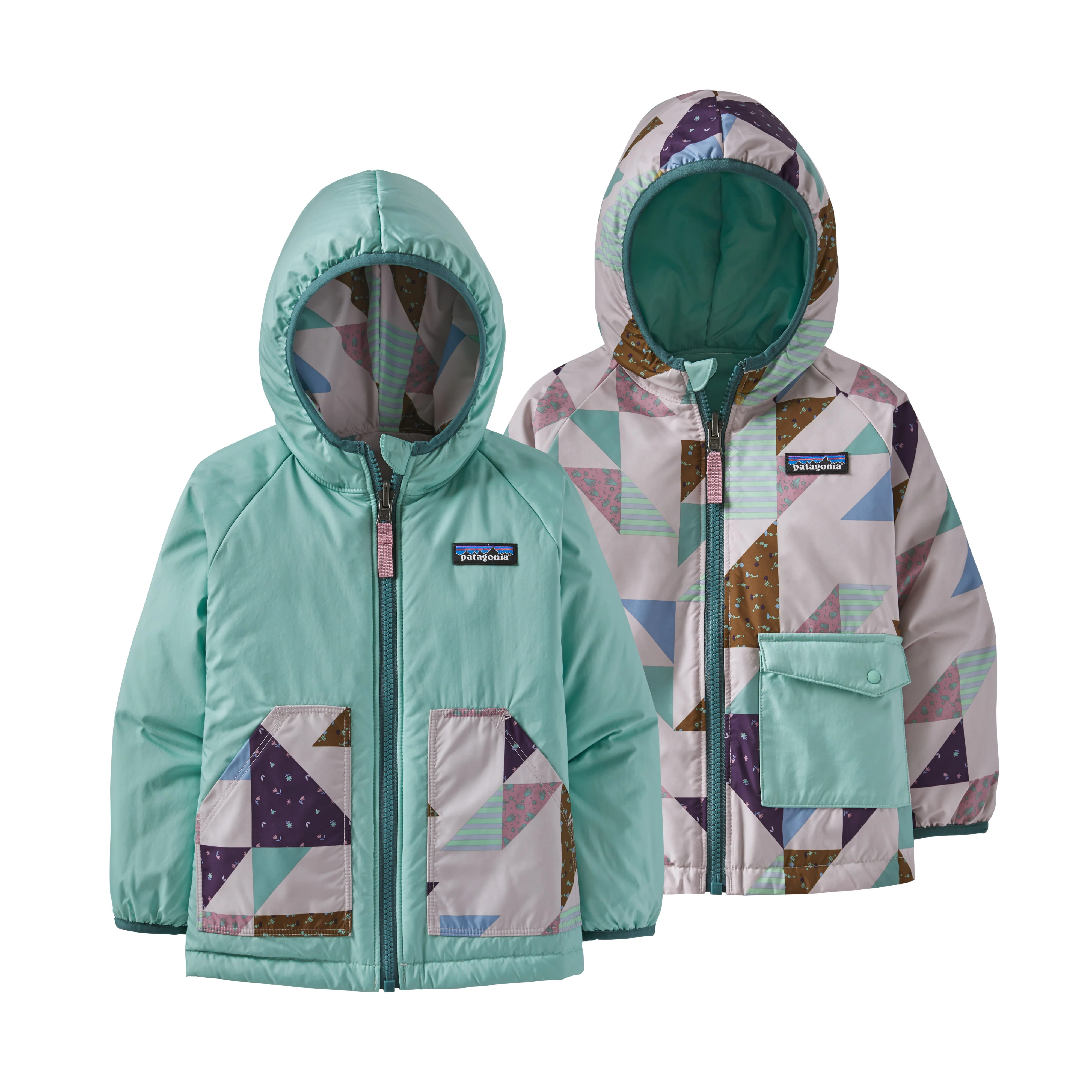 Baby Reversible Puff-Ball Jacket
