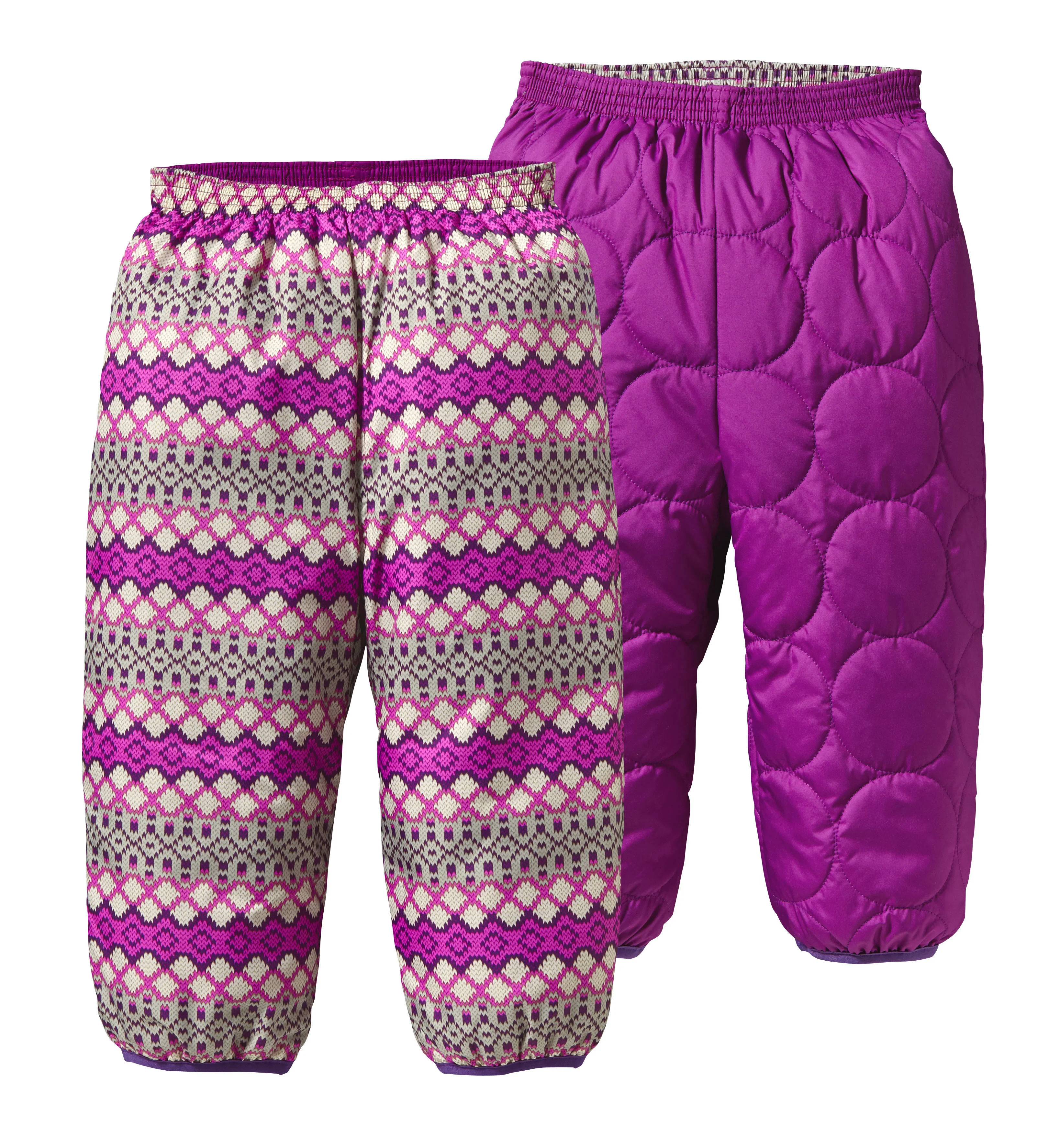 Baby Reversible Puff-Ball Pants