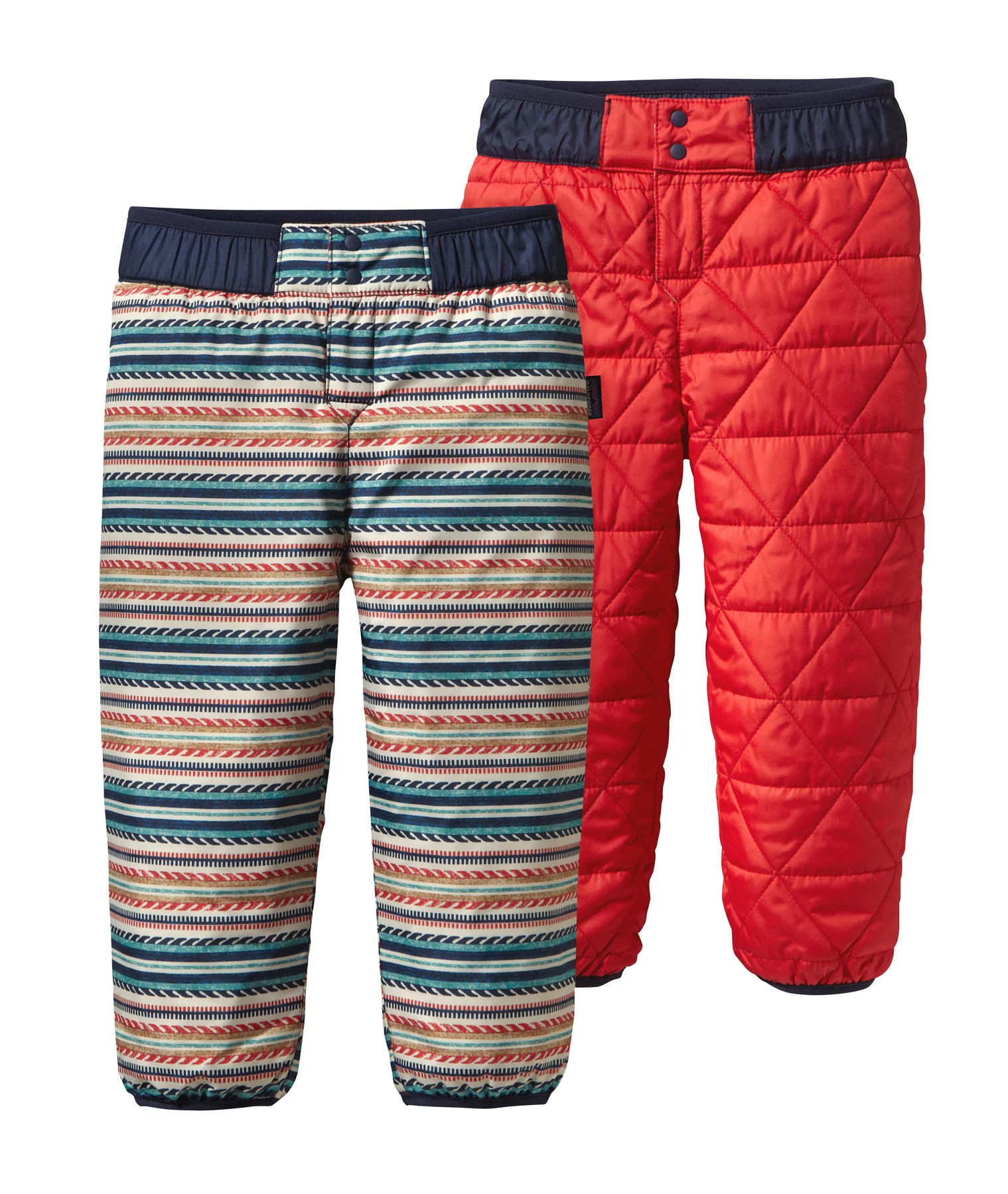 Baby Reversible Puff-Ball Pants