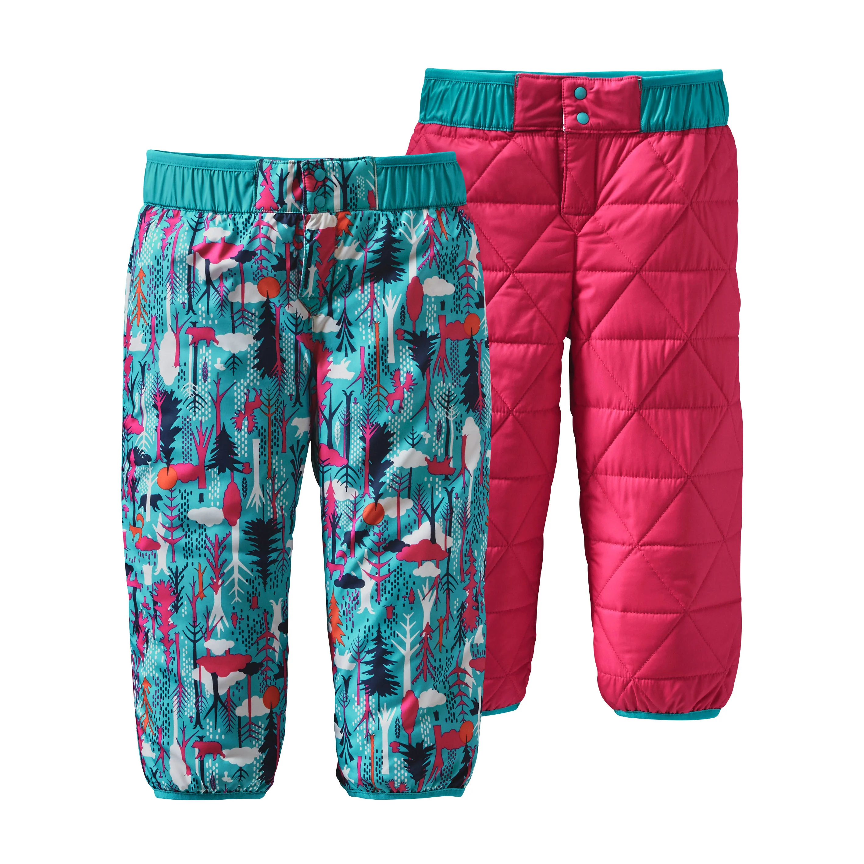 Baby Reversible Puff-Ball Pants