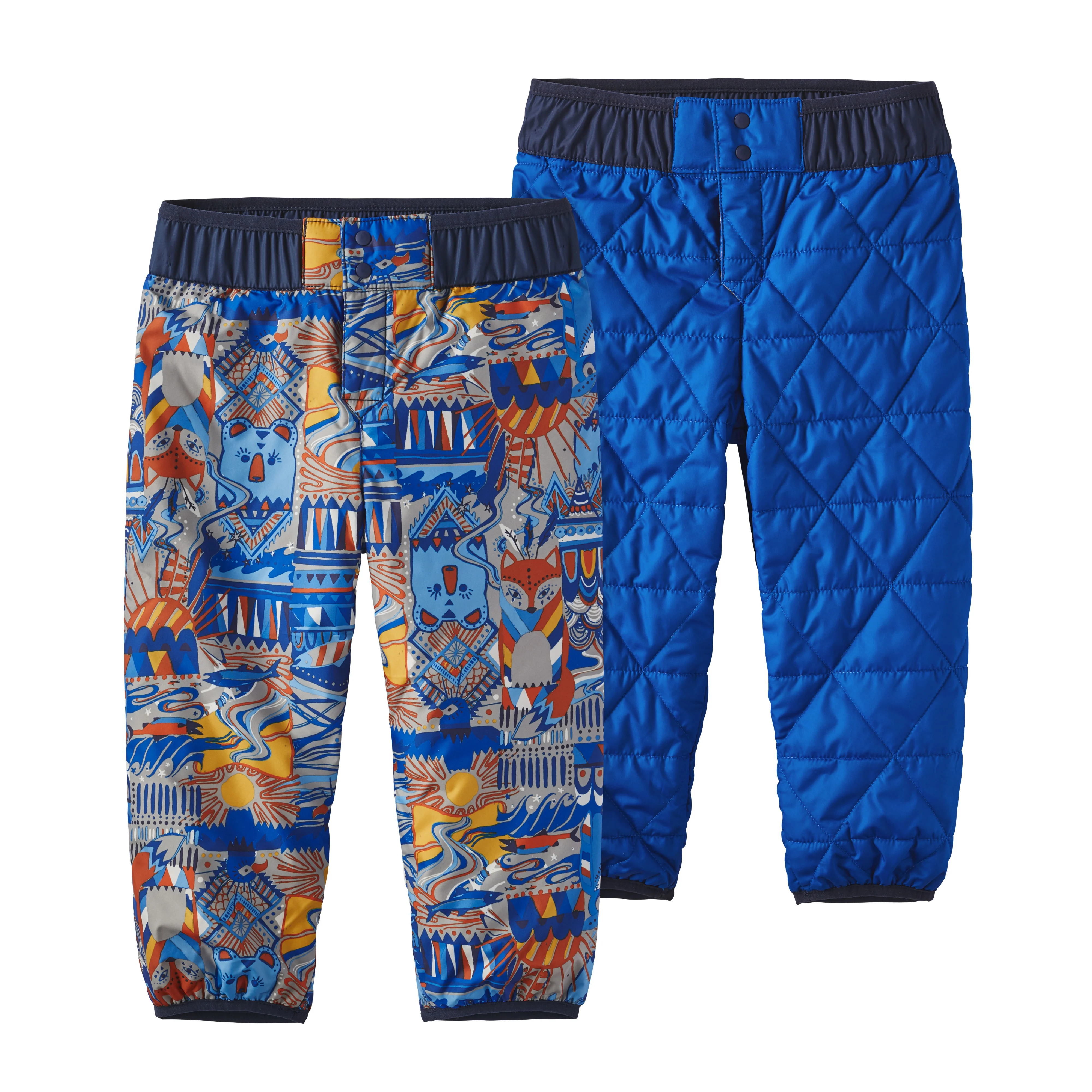 Baby Reversible Puff-Ball Pants
