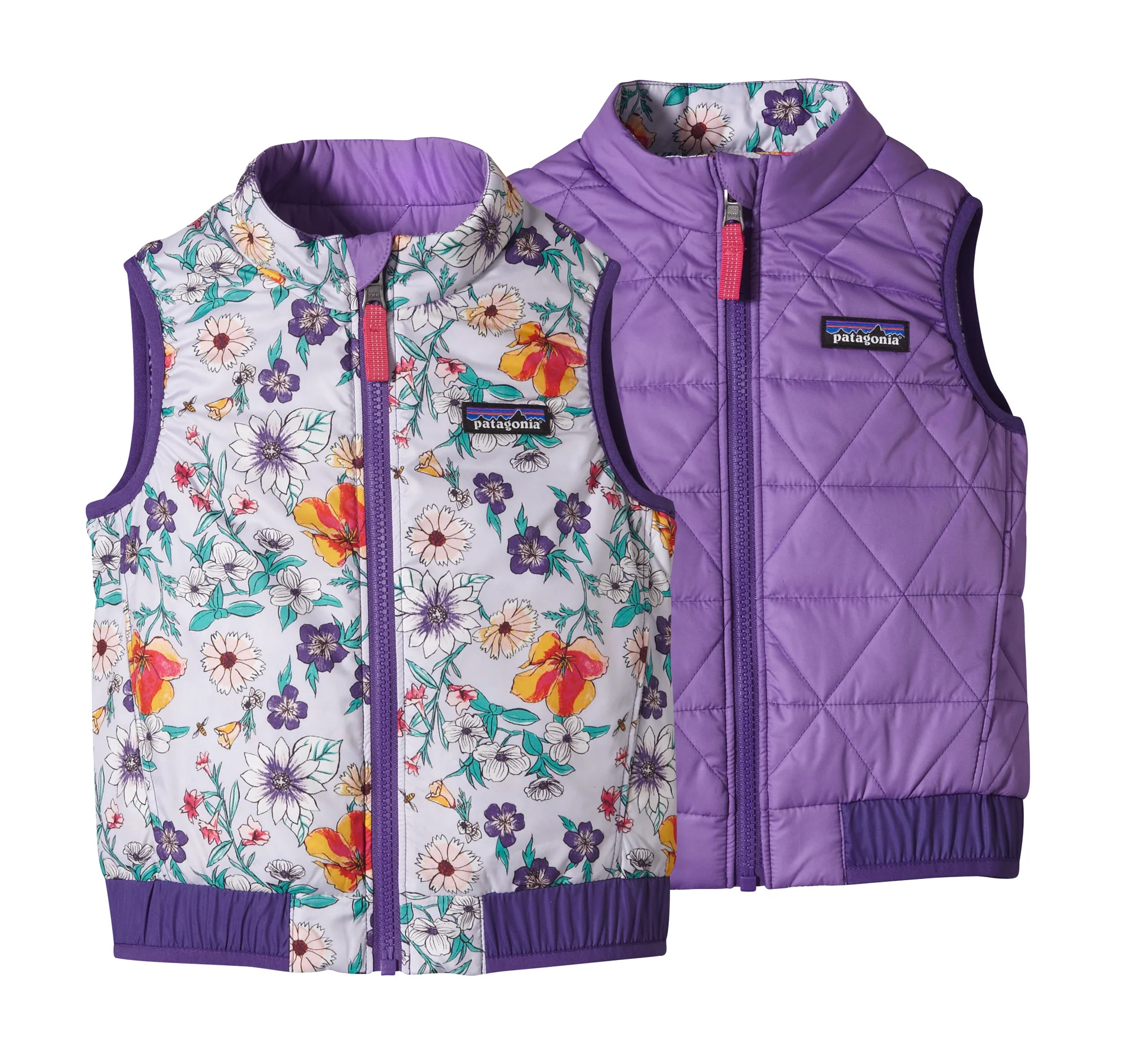 Baby Reversible Puff-Ball Vest