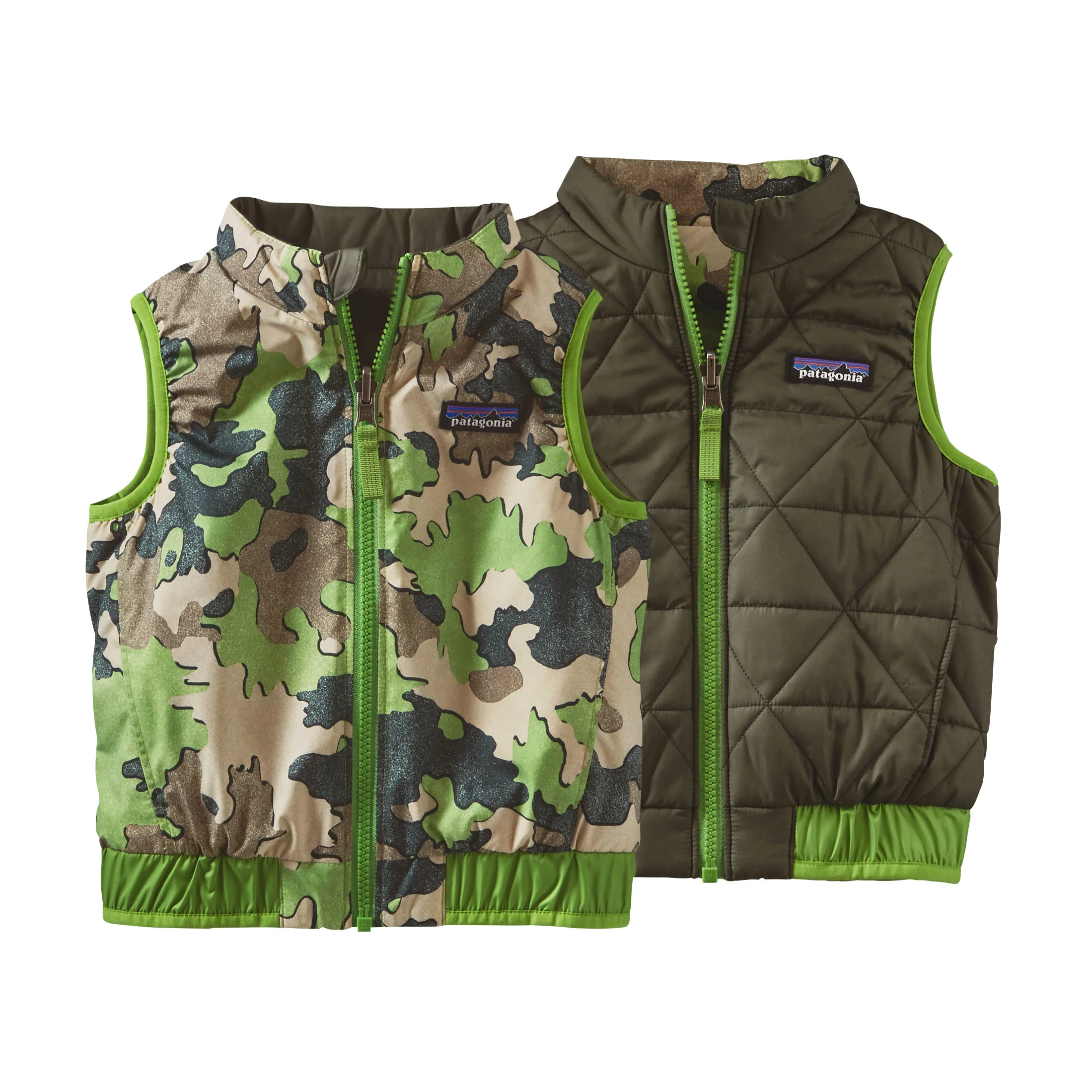 Baby Reversible Puff-Ball Vest