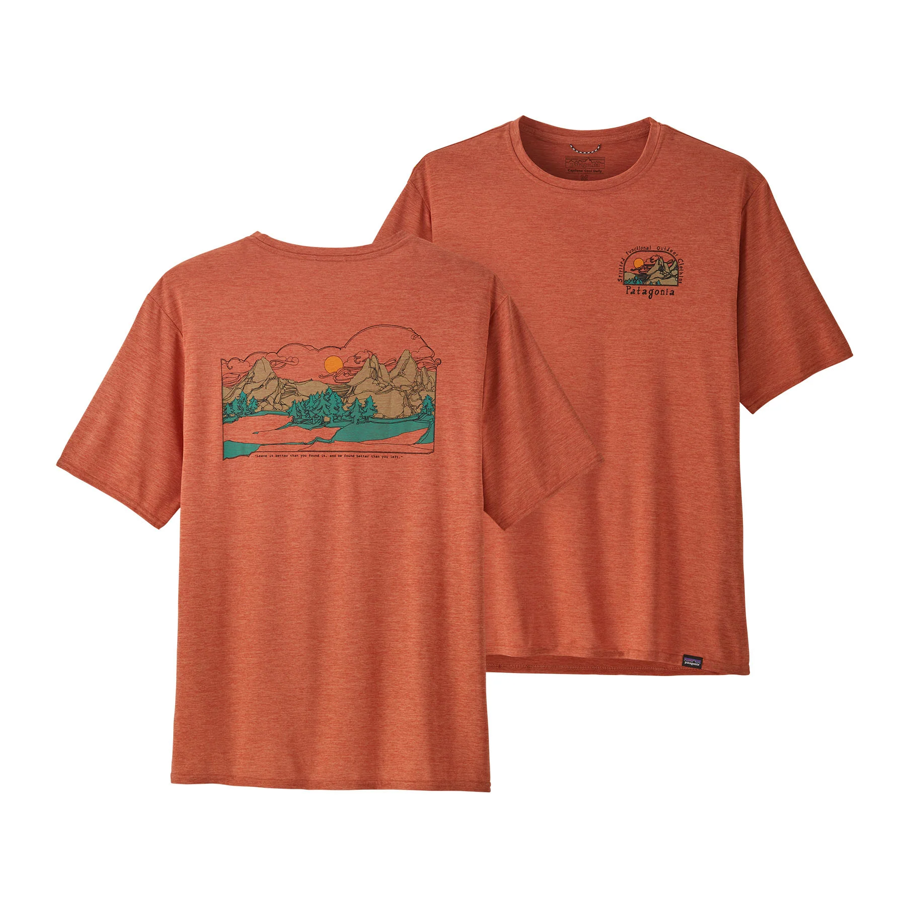 Men's Capilene® Cool Daily Graphic Shirt - Lands