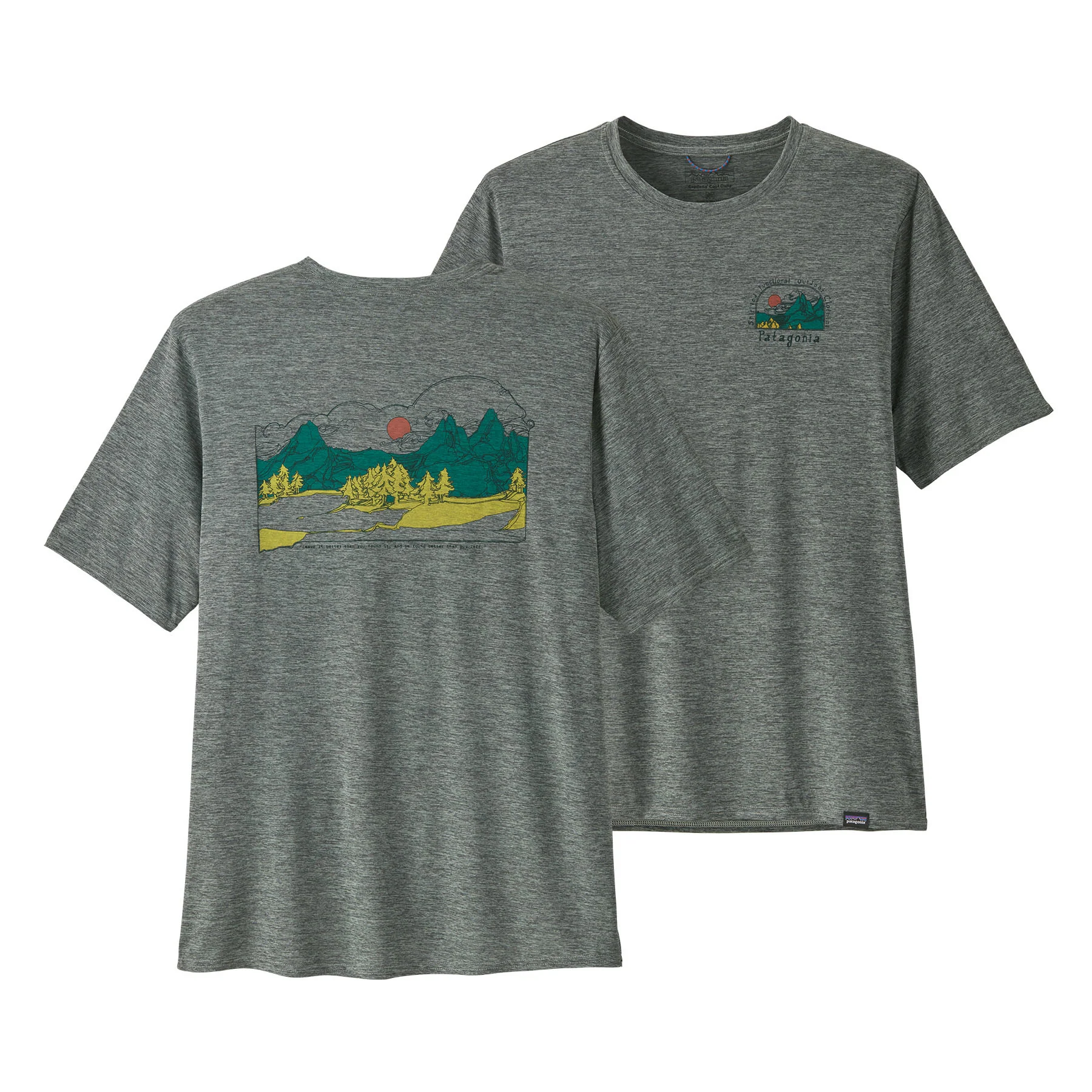 Men's Capilene® Cool Daily Graphic Shirt - Lands