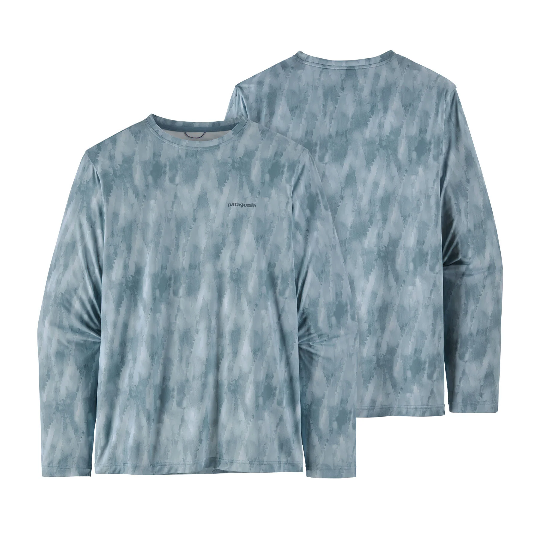 Men's Long-Sleeved Capilene® Cool Daily Fish Graphic Shirt