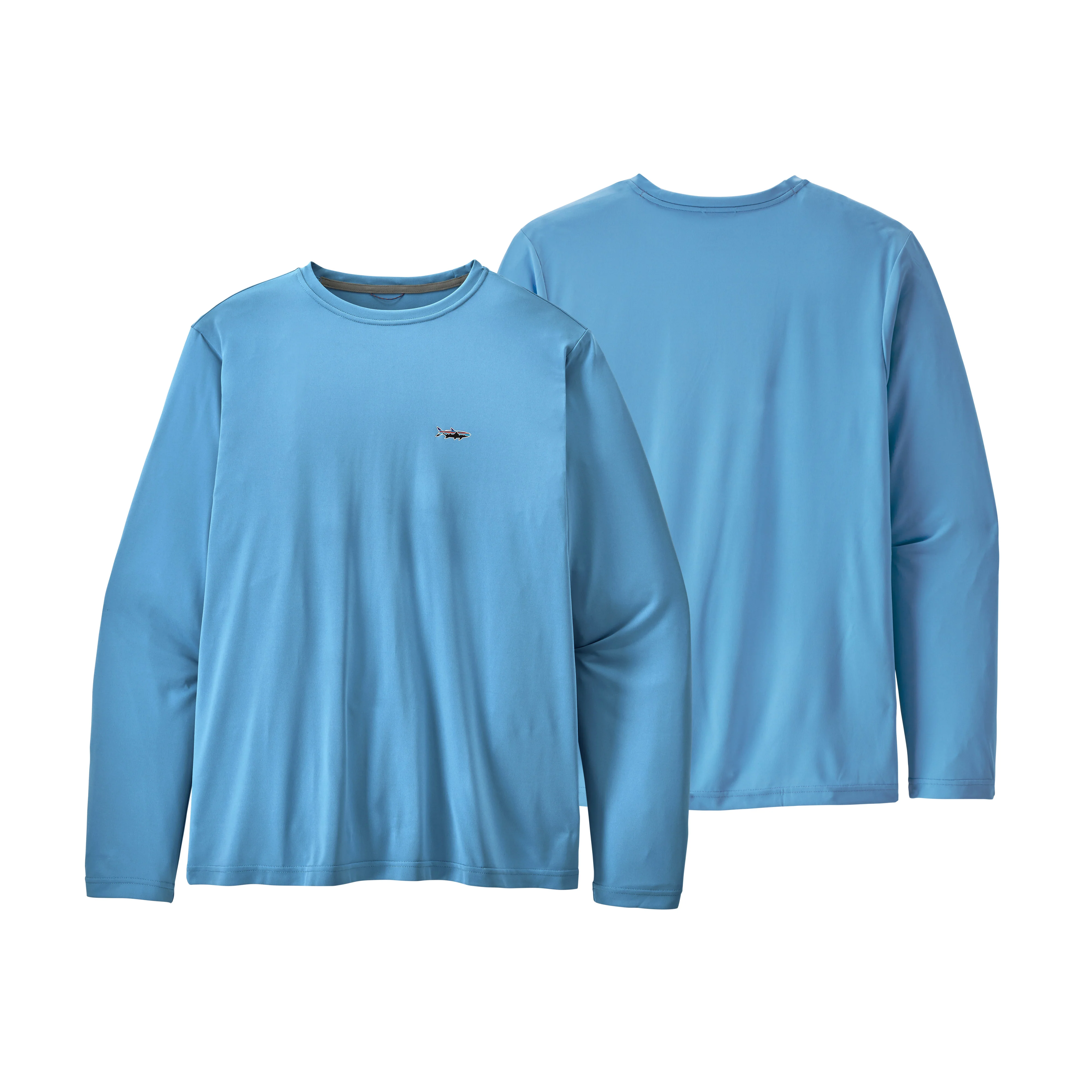Men's Long-Sleeved Capilene® Cool Daily Fish Graphic Shirt