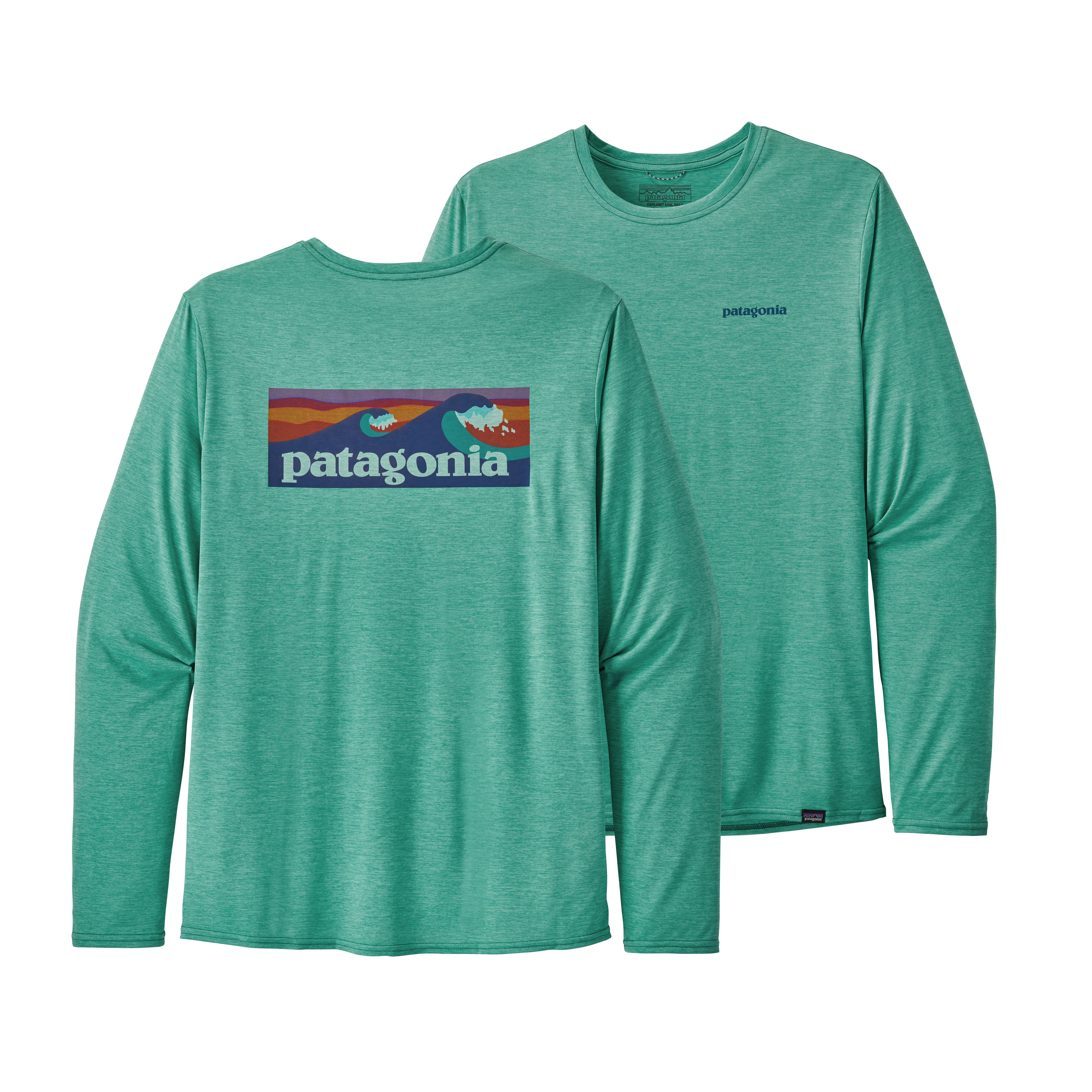 Men's Long-Sleeved Capilene® Cool Daily Graphic Shirt