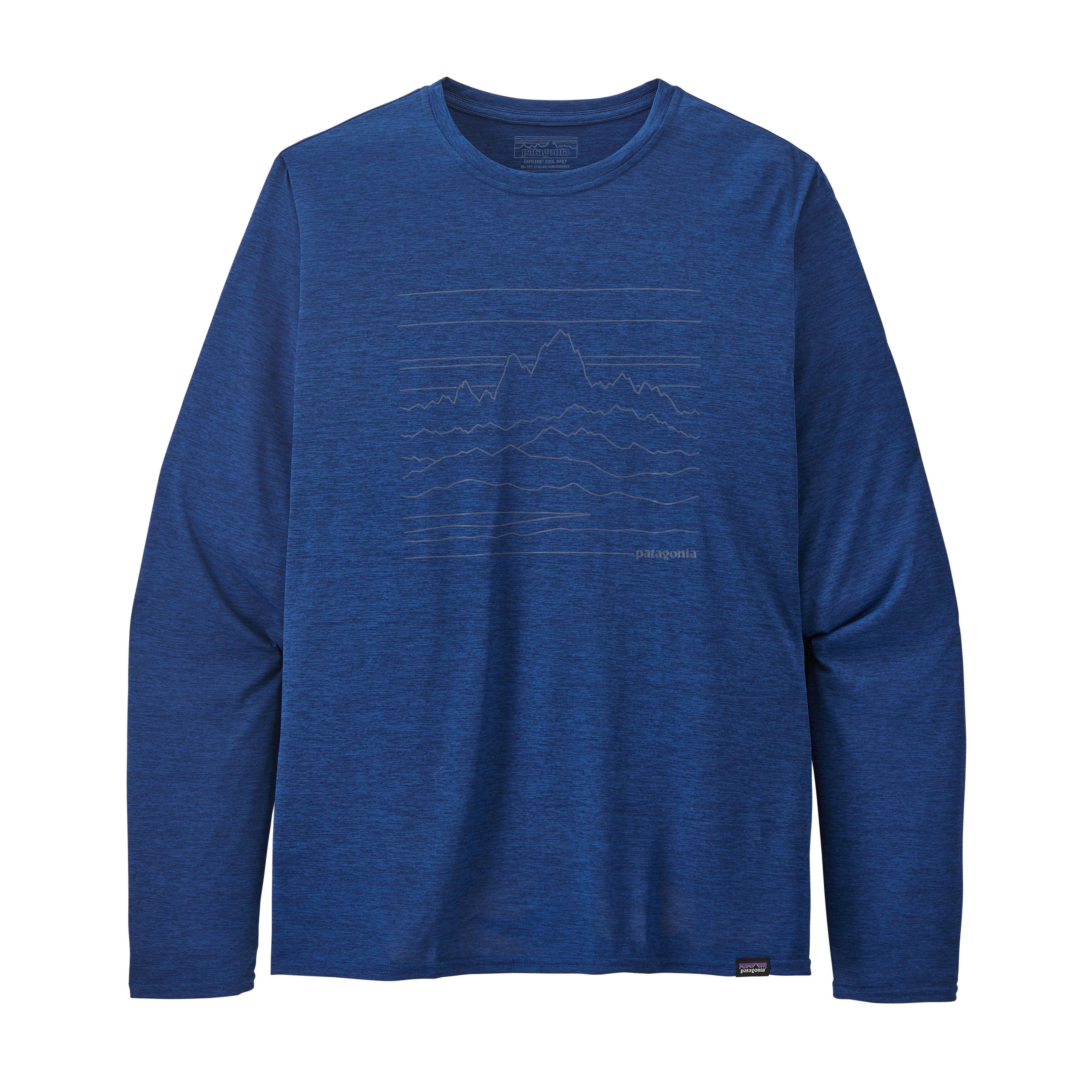 Men's Long-Sleeved Capilene® Cool Daily Graphic Shirt