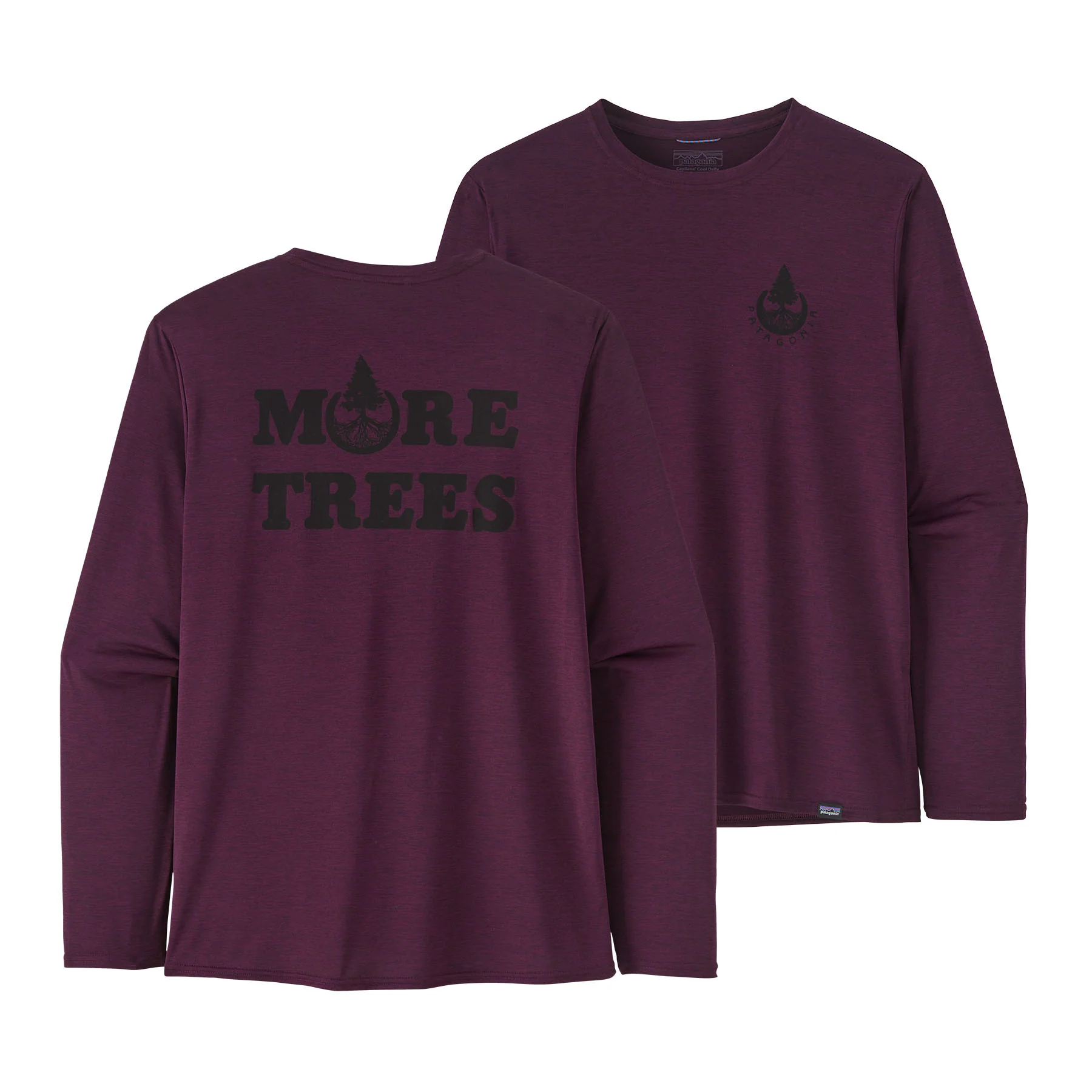 Men's Long-Sleeved Capilene® Cool Daily Graphic Shirt - Lands
