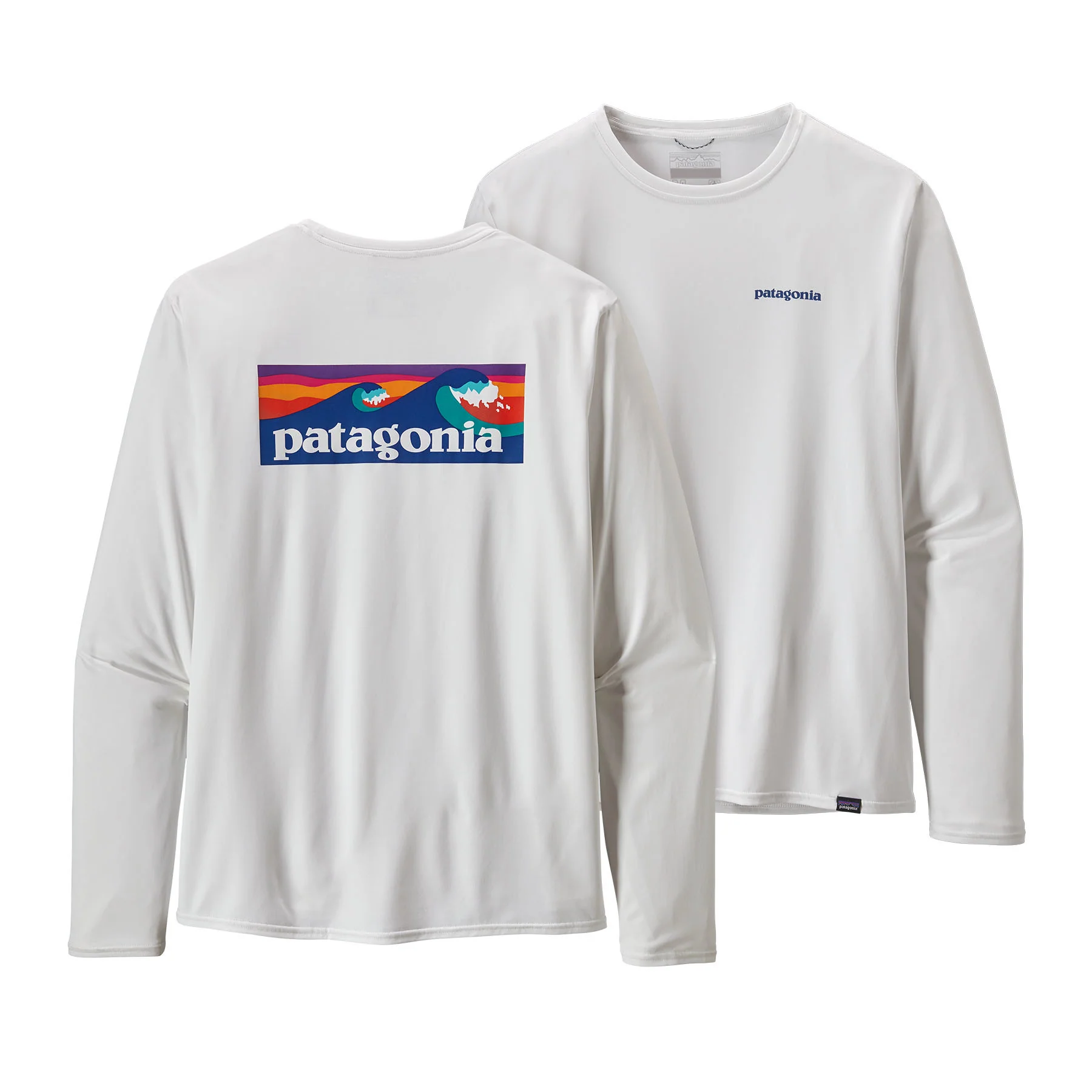 Men's Long-Sleeved Capilene® Cool Daily Graphic Shirt - Waters