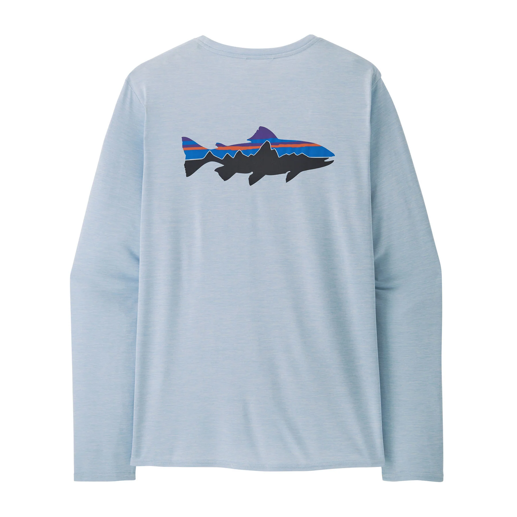 Men's Long-Sleeved Capilene® Cool Daily Graphic Shirt - Waters