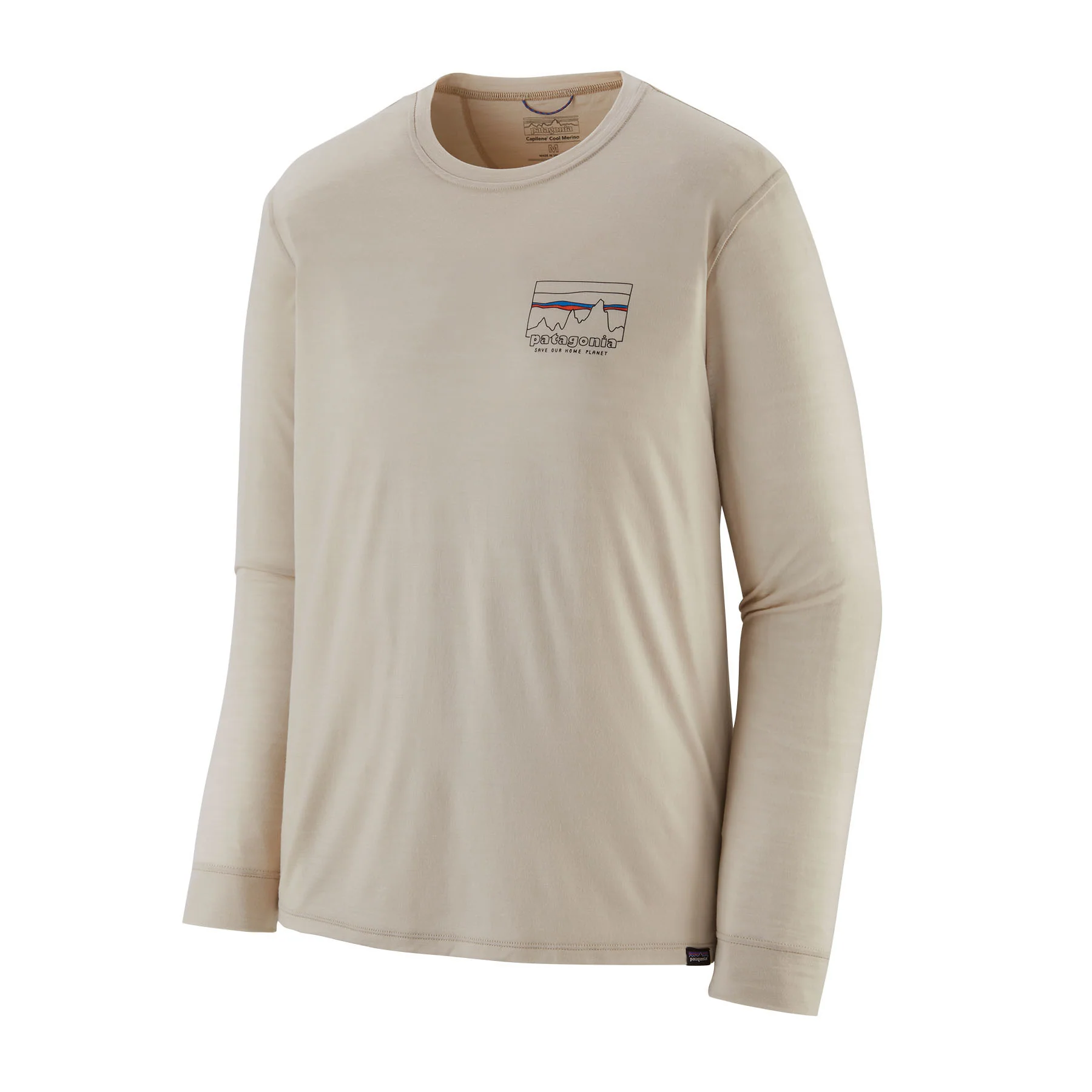 Men's Long-Sleeved Capilene® Cool Merino Graphic Shirt