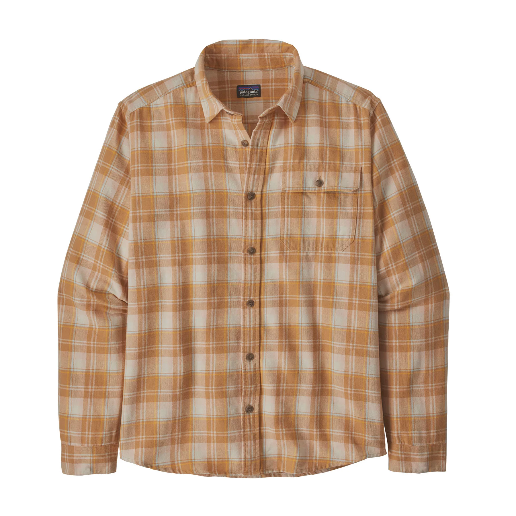 Men's Long-Sleeved Cotton in Conversion Lightweight Fjord Flannel Shirt