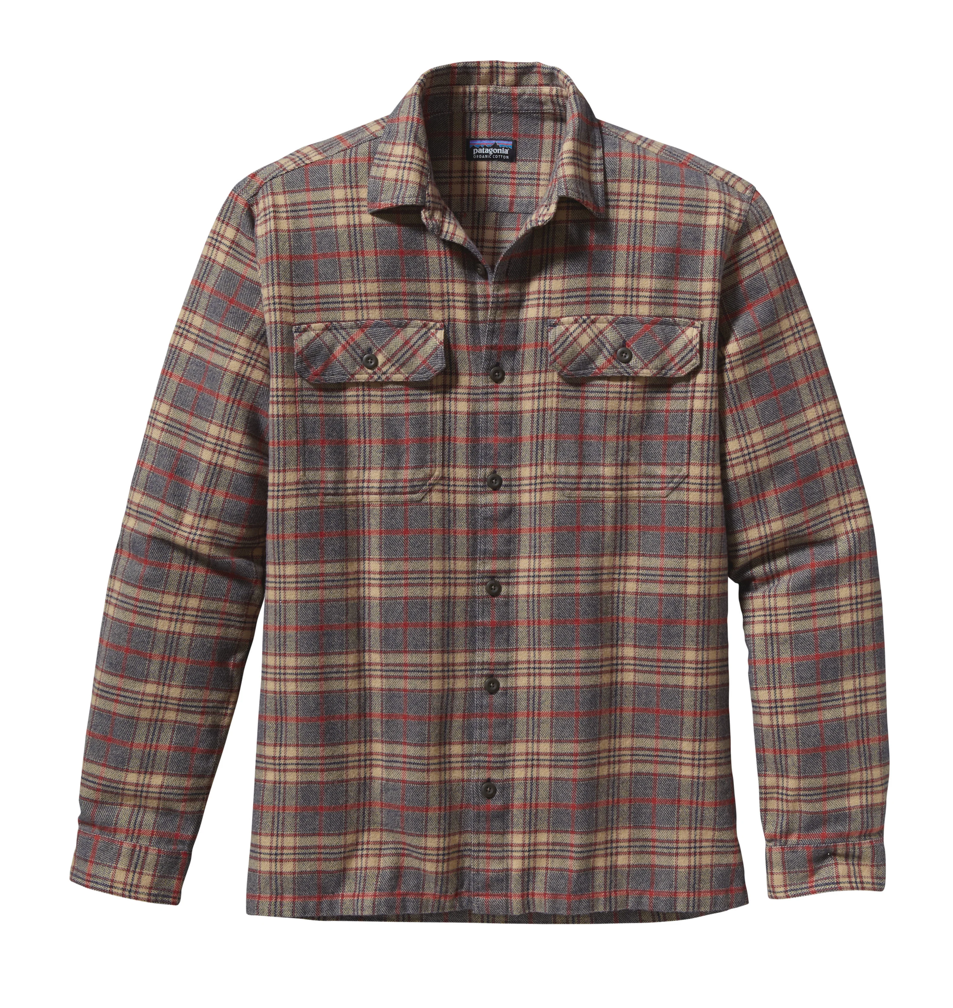 Men's Long-Sleeved Fjord Flannel Shirt