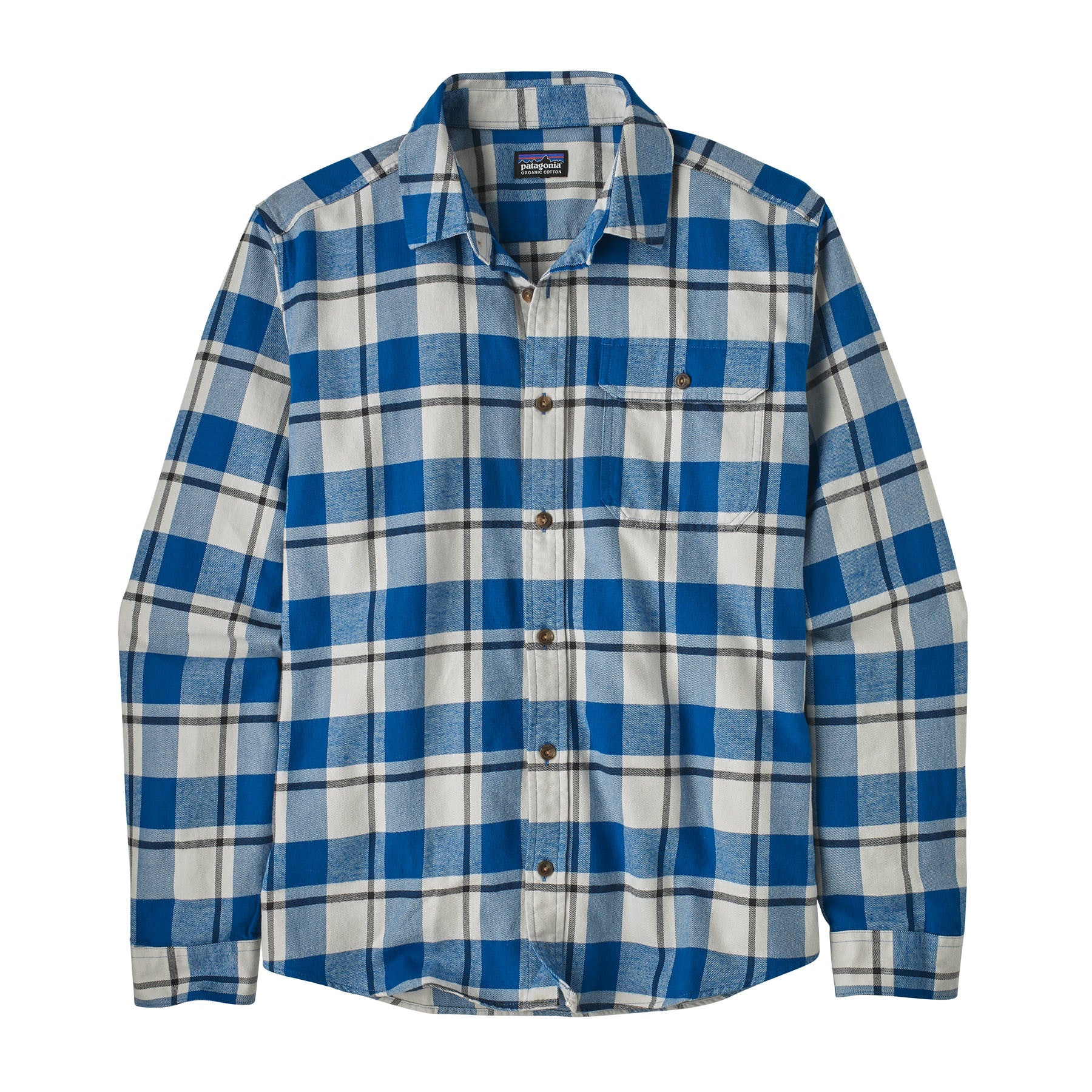Men's Long-Sleeved Lightweight Fjord Flannel Shirt