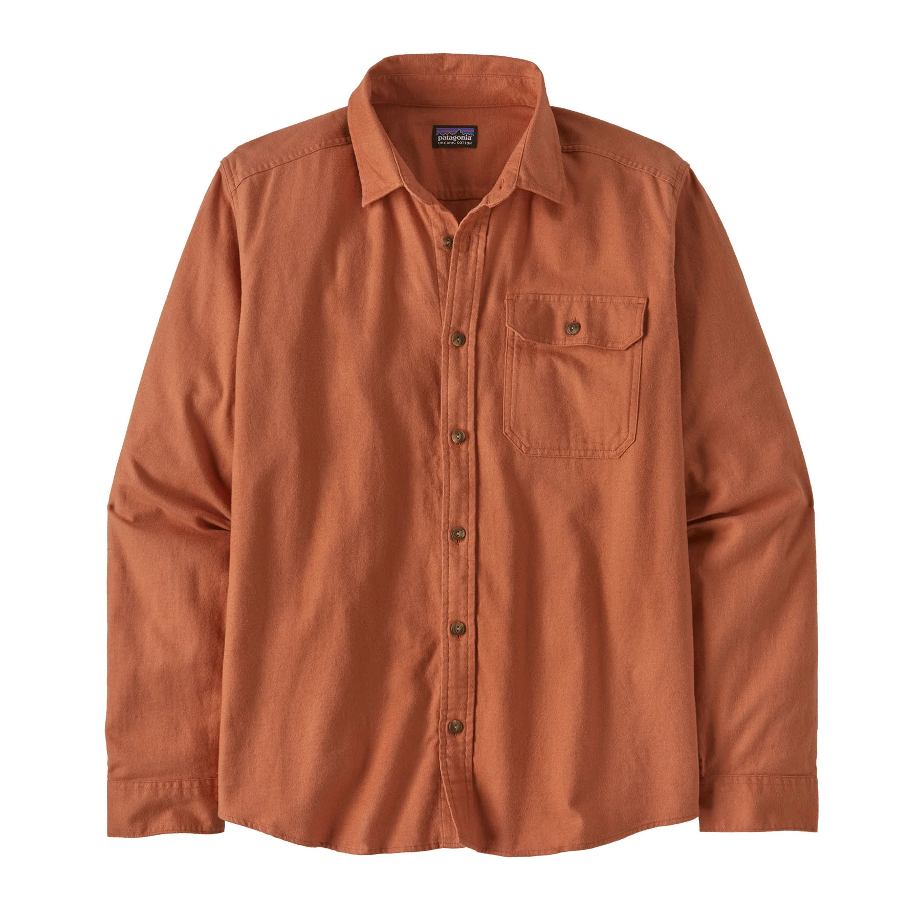 Men's Long-Sleeved Lightweight Fjord Flannel Shirt