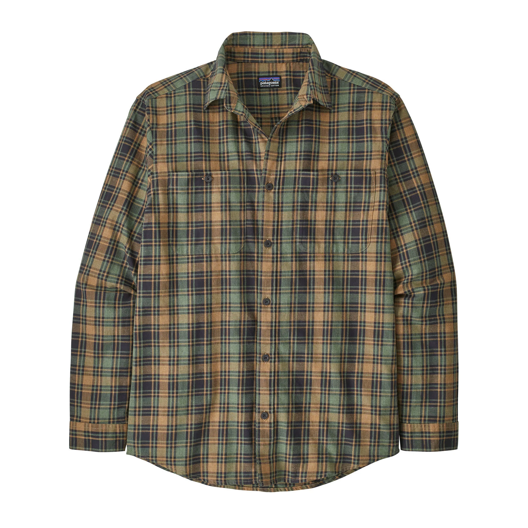 Men's Long-Sleeved Pima Cotton Shirt
