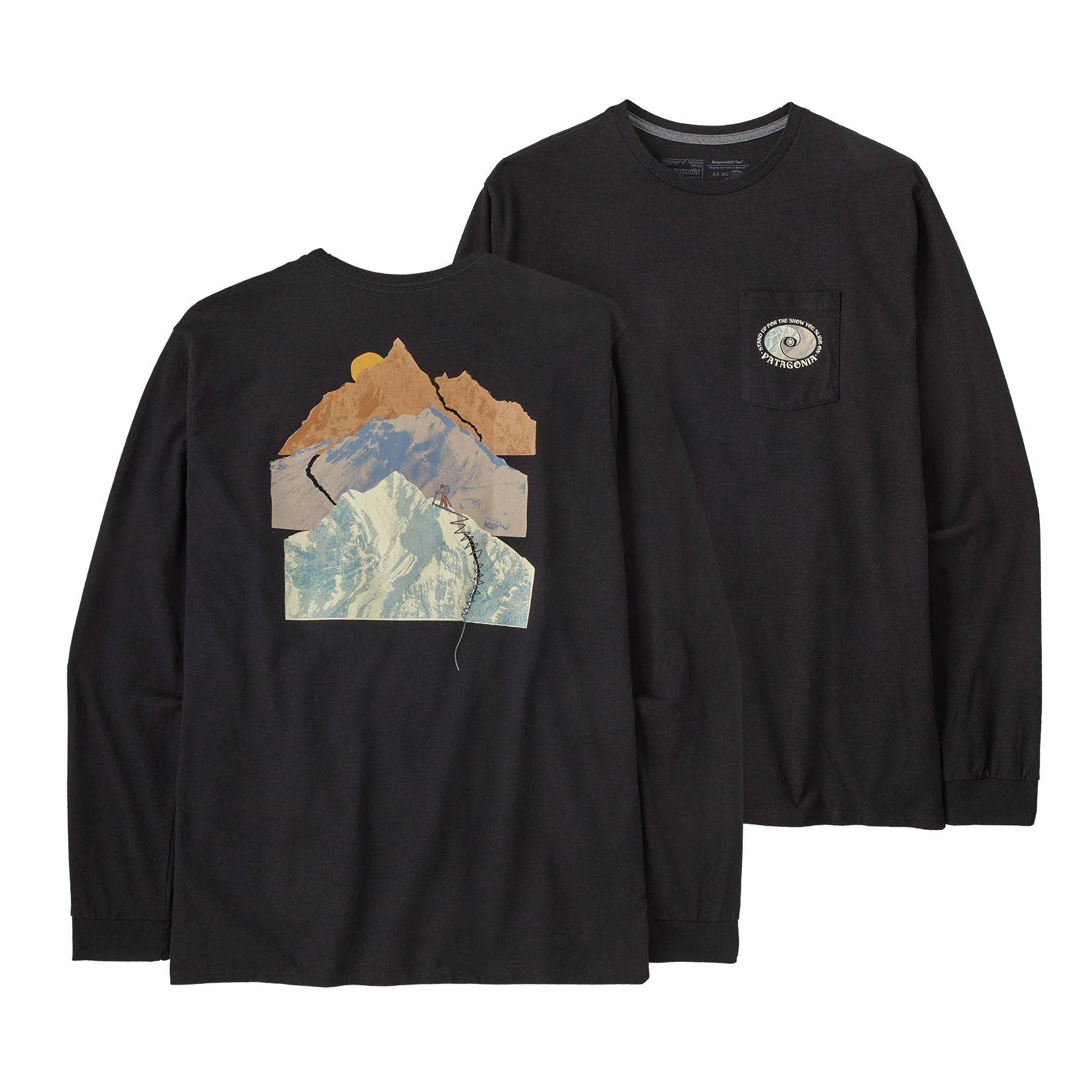 Men's Long-Sleeved Snowstitcher Pocket Responsibili-Tee®
