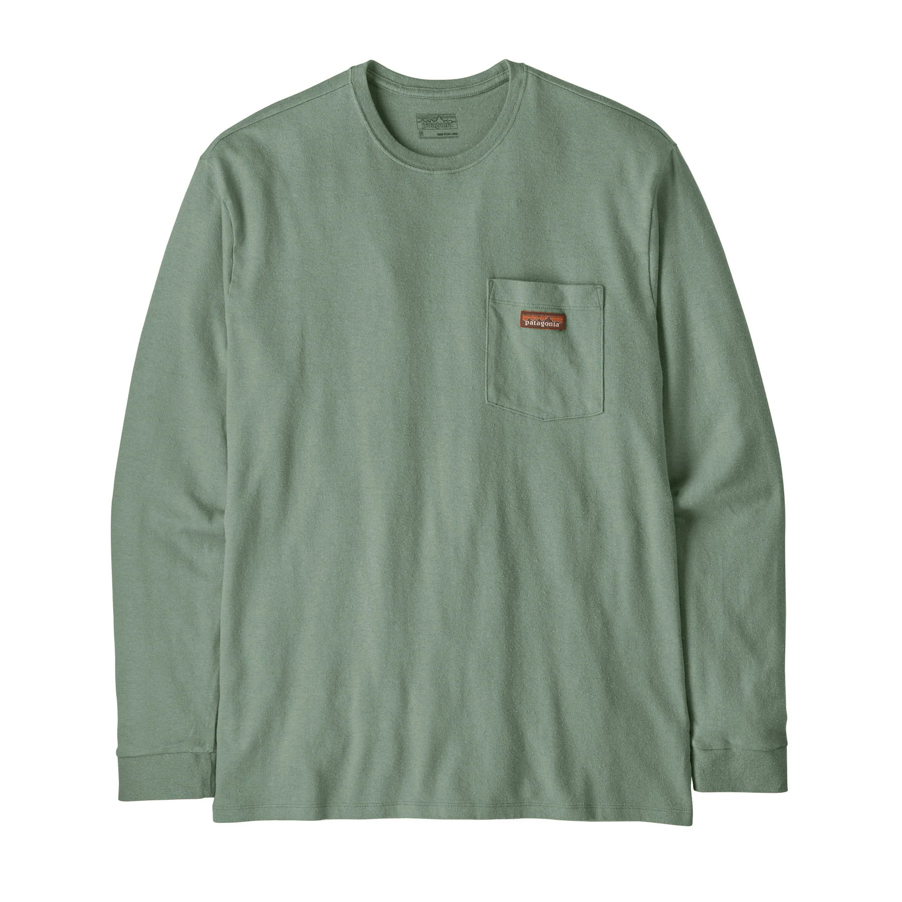 Men's Long-Sleeved Work Pocket T-Shirt
