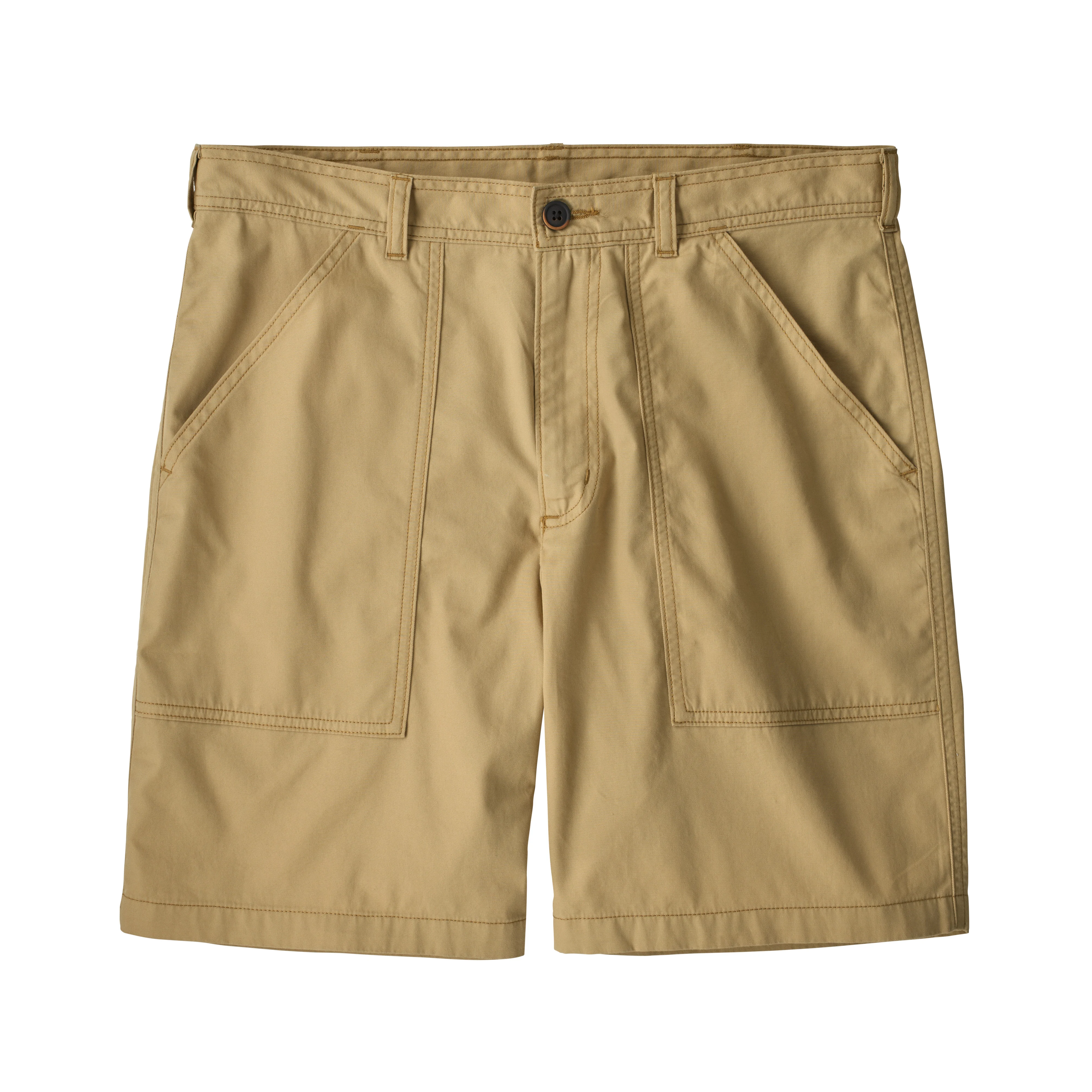 Men's Organic Cotton Twill Utility Shorts - 8""