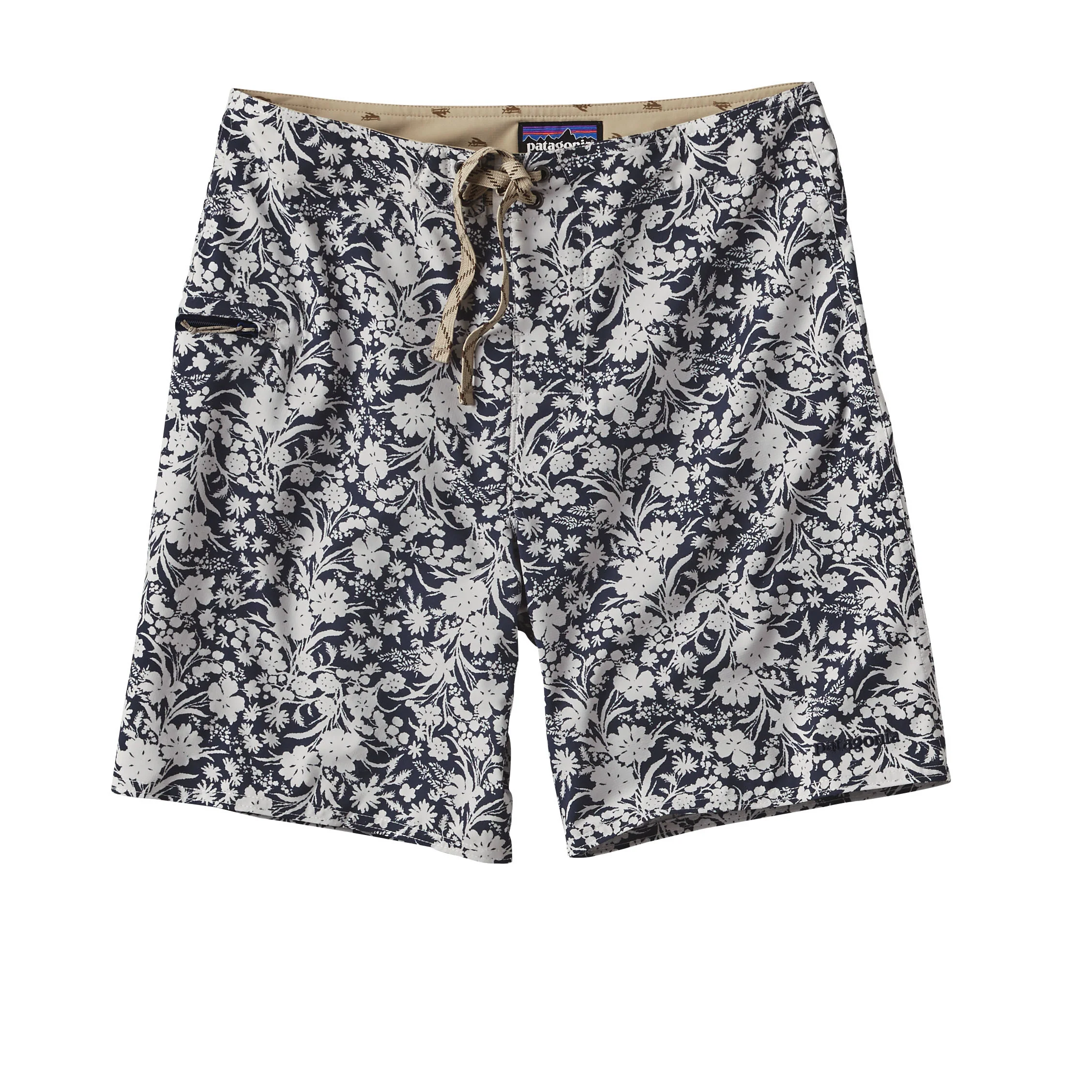 Men's Printed Stretch Planing Board Shorts - 18"