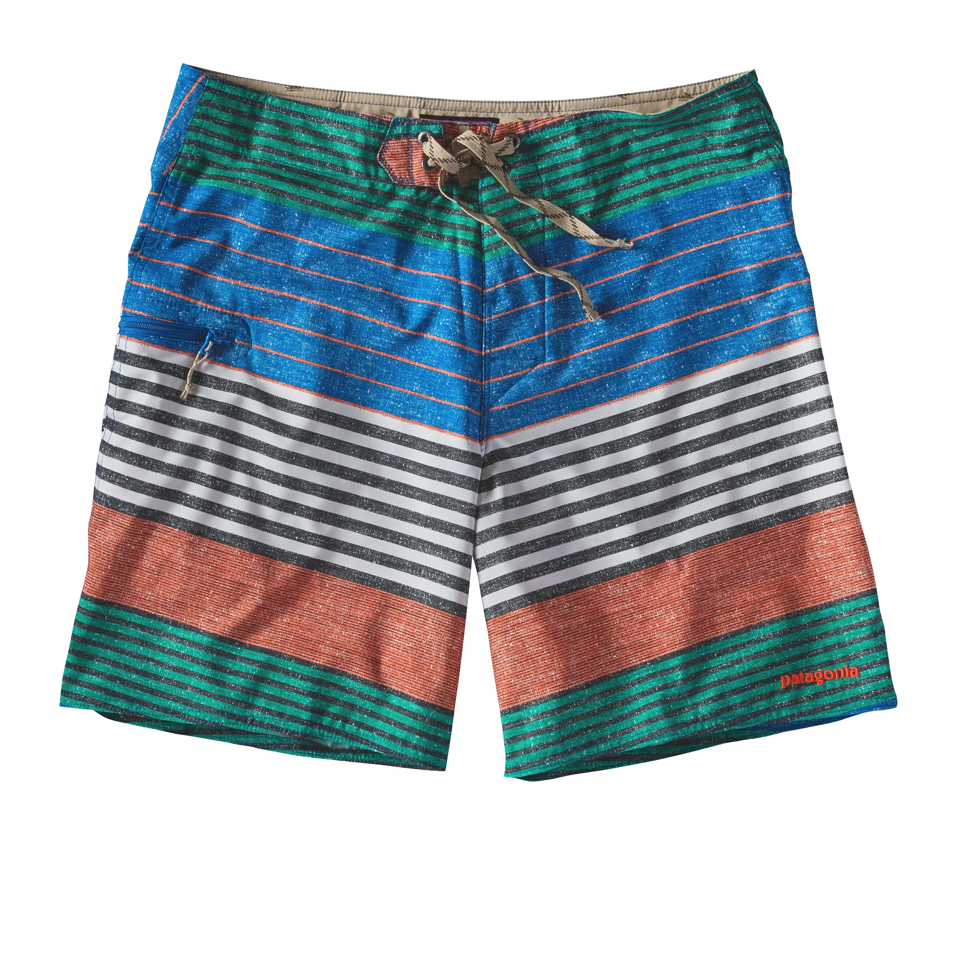 Men's Printed Stretch Planing Board Shorts - 18"