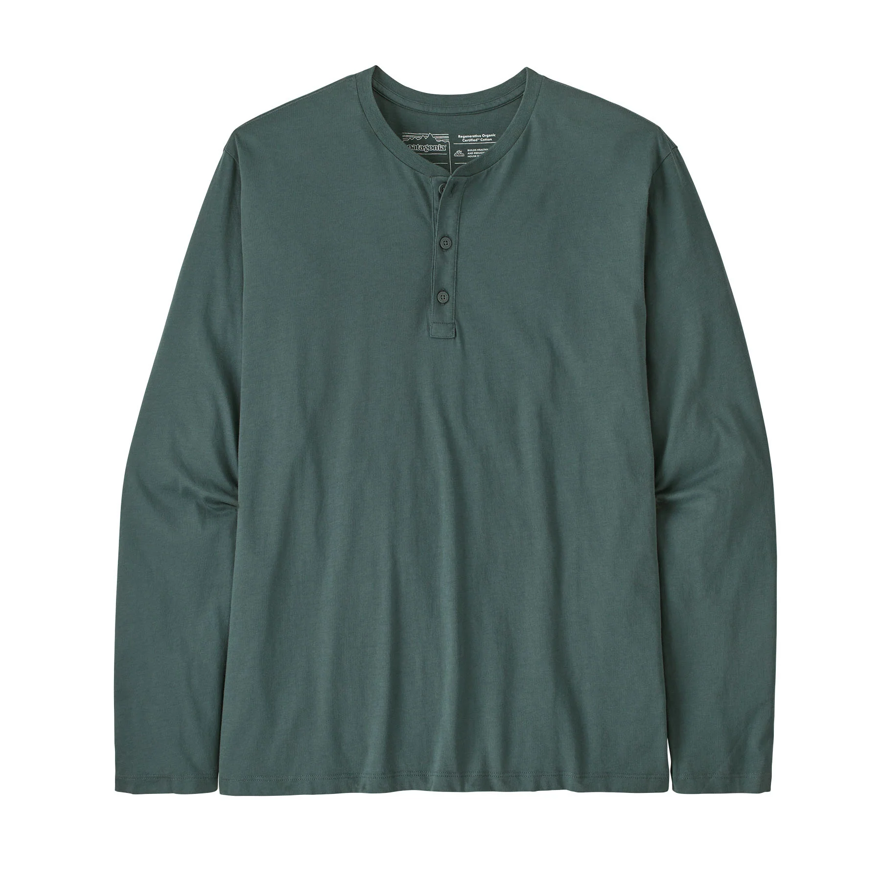 Men's Regenerative Organic Certified™ Cotton Lightweight Henley