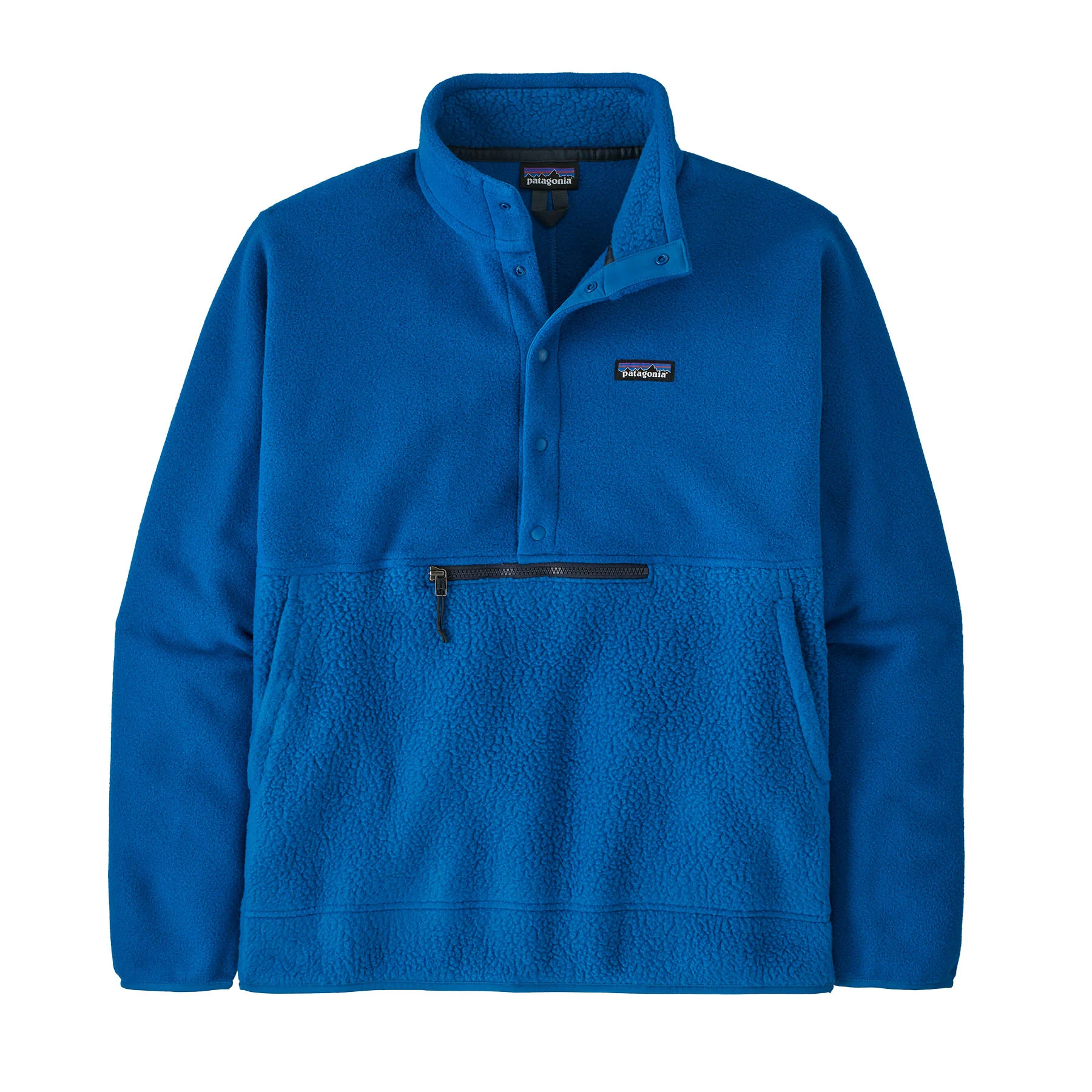 Men's Retro Pile Half-Snap Pullover