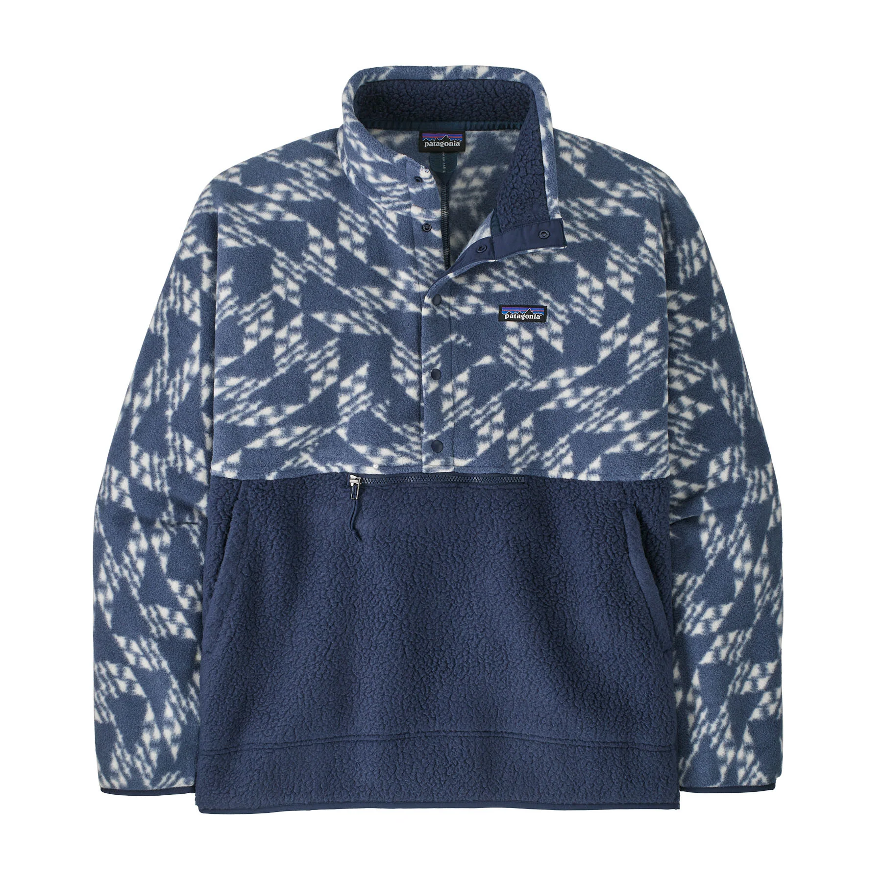Men's Retro Pile Half-Snap Pullover