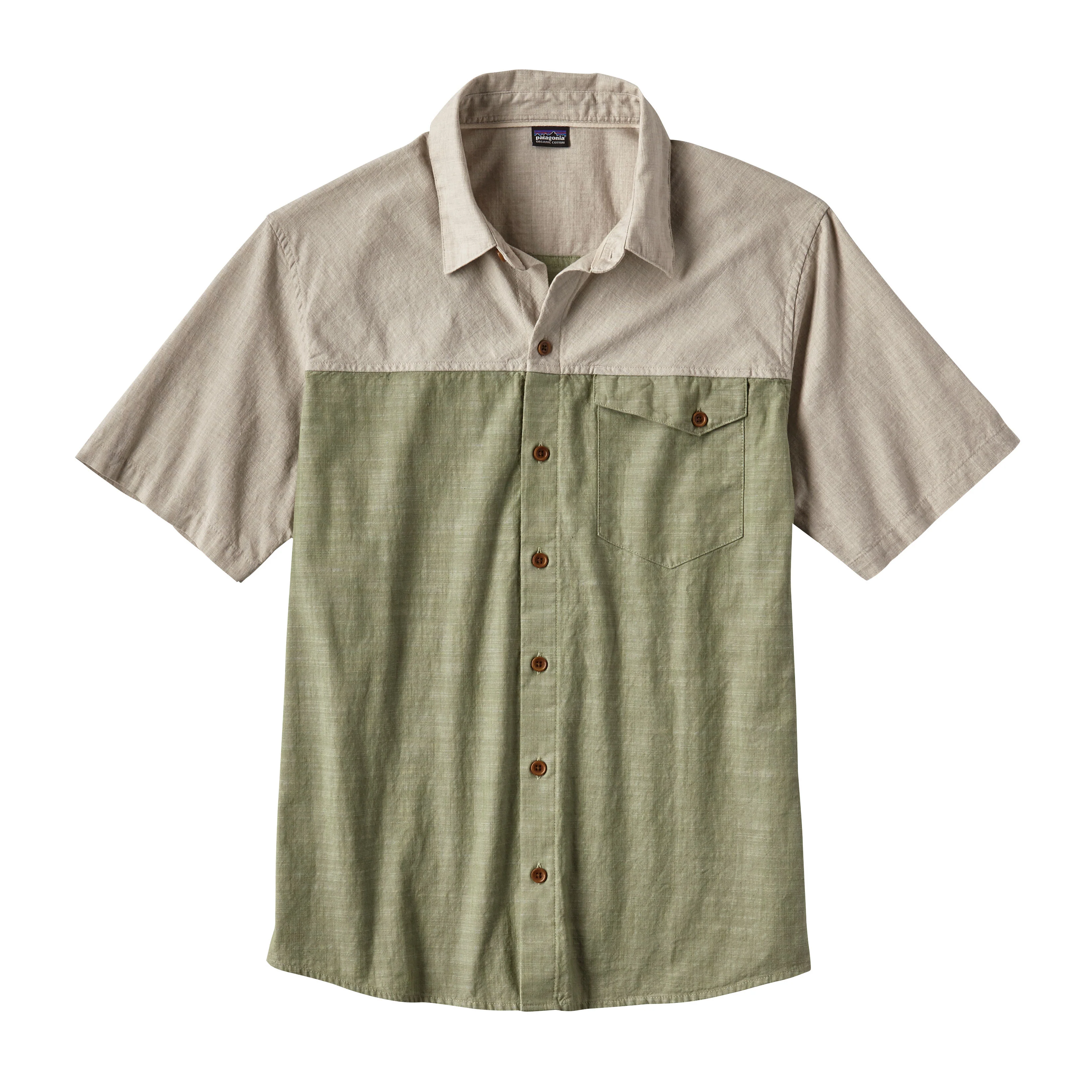 M's Clean Color Short-Sleeved Shirt