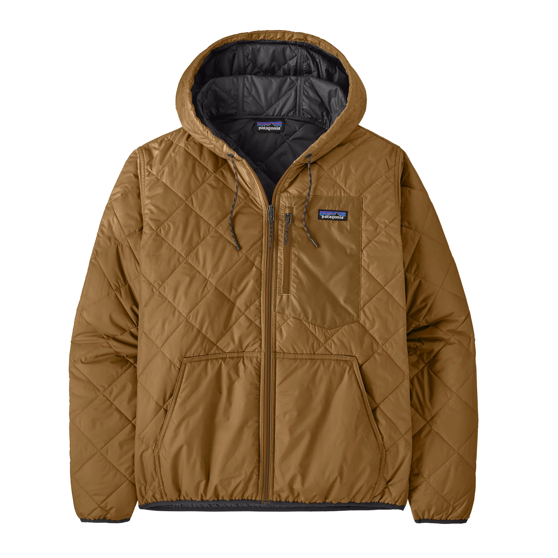 M's Diamond Quilted Bomber Hoody