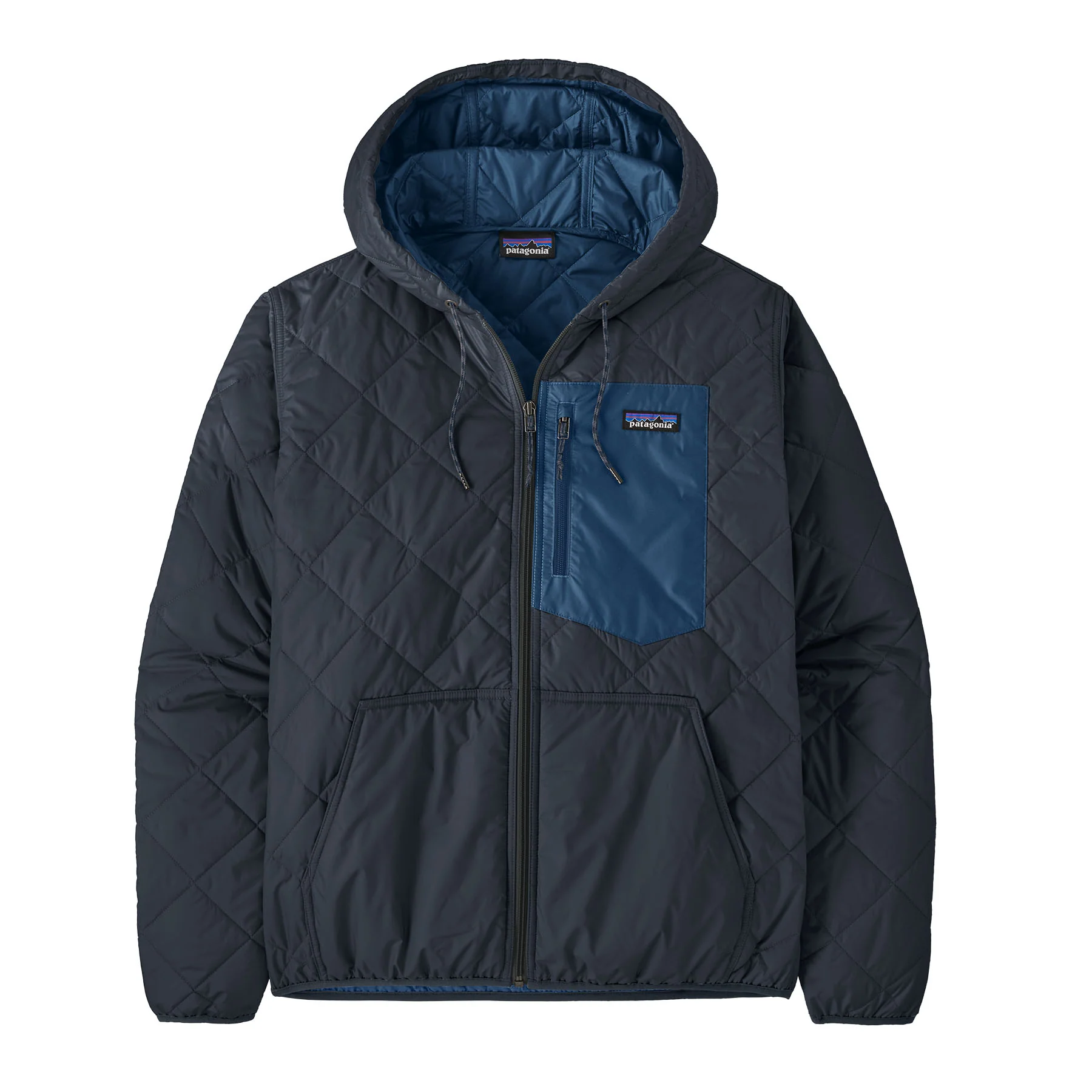 M's Diamond Quilted Bomber Hoody