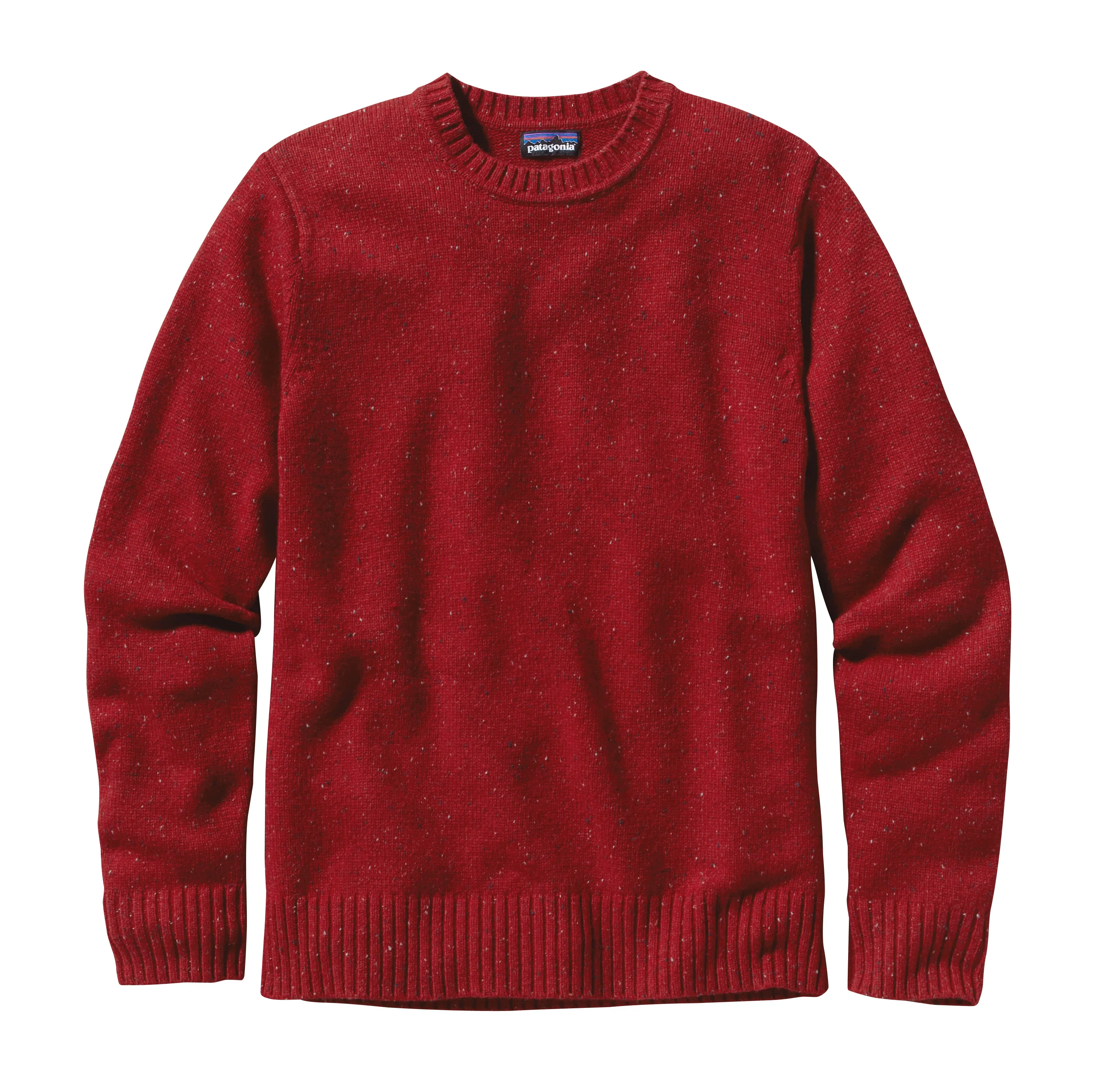 M's Flecked Lambswool Crew