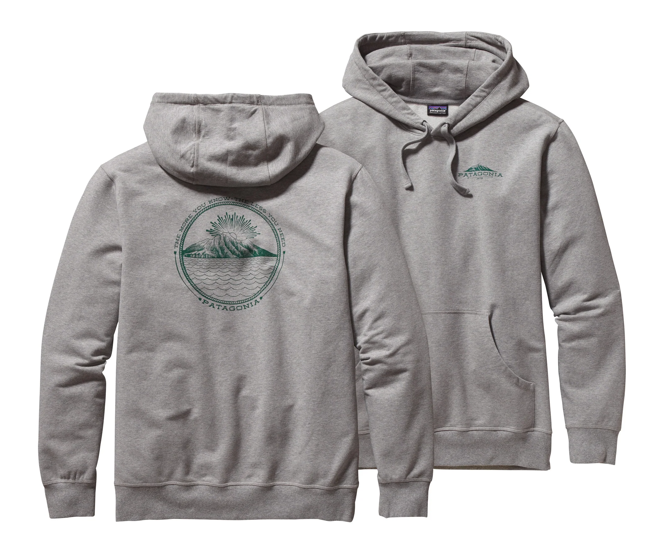 M's Know More Need Less Midweight Pullover Hooded Sweatshirt