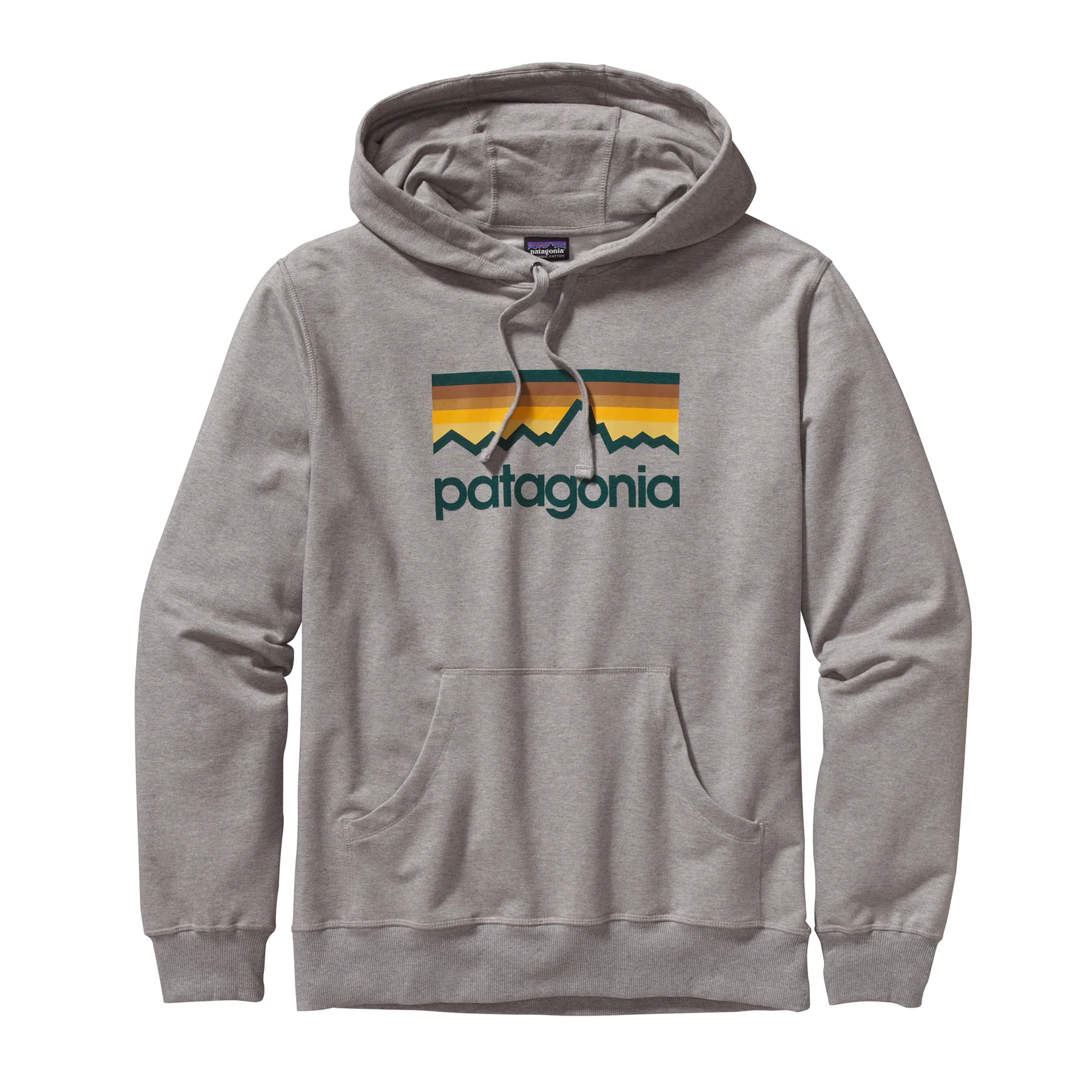 M's Line Logo Midweight Pullover Hooded Sweatshirt