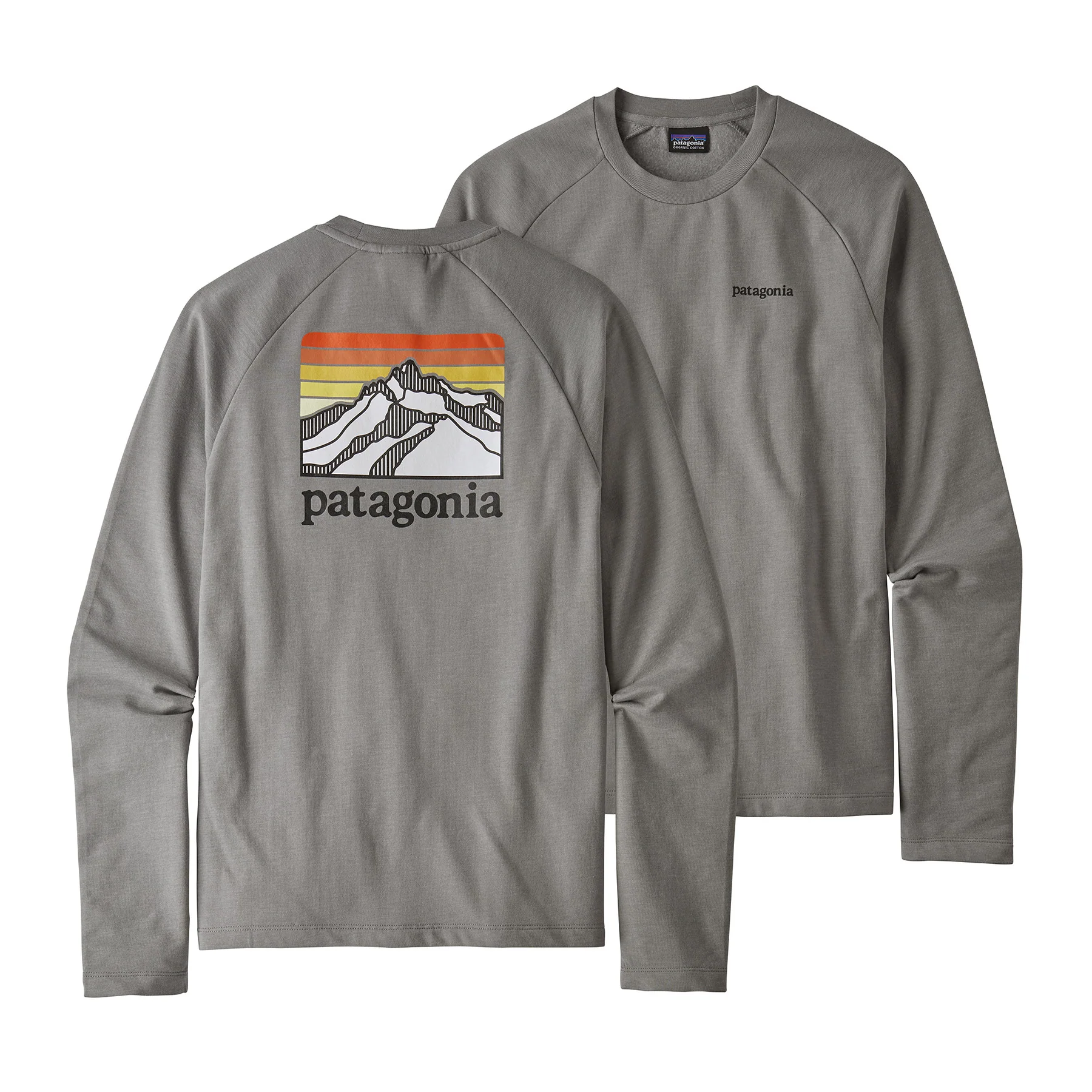 M's Line Logo Ridge Lightweight Crew Sweatshirt