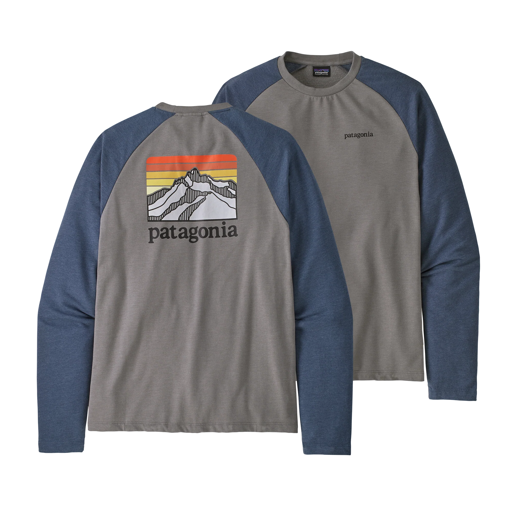 M's Line Logo Ridge Lightweight Crew Sweatshirt