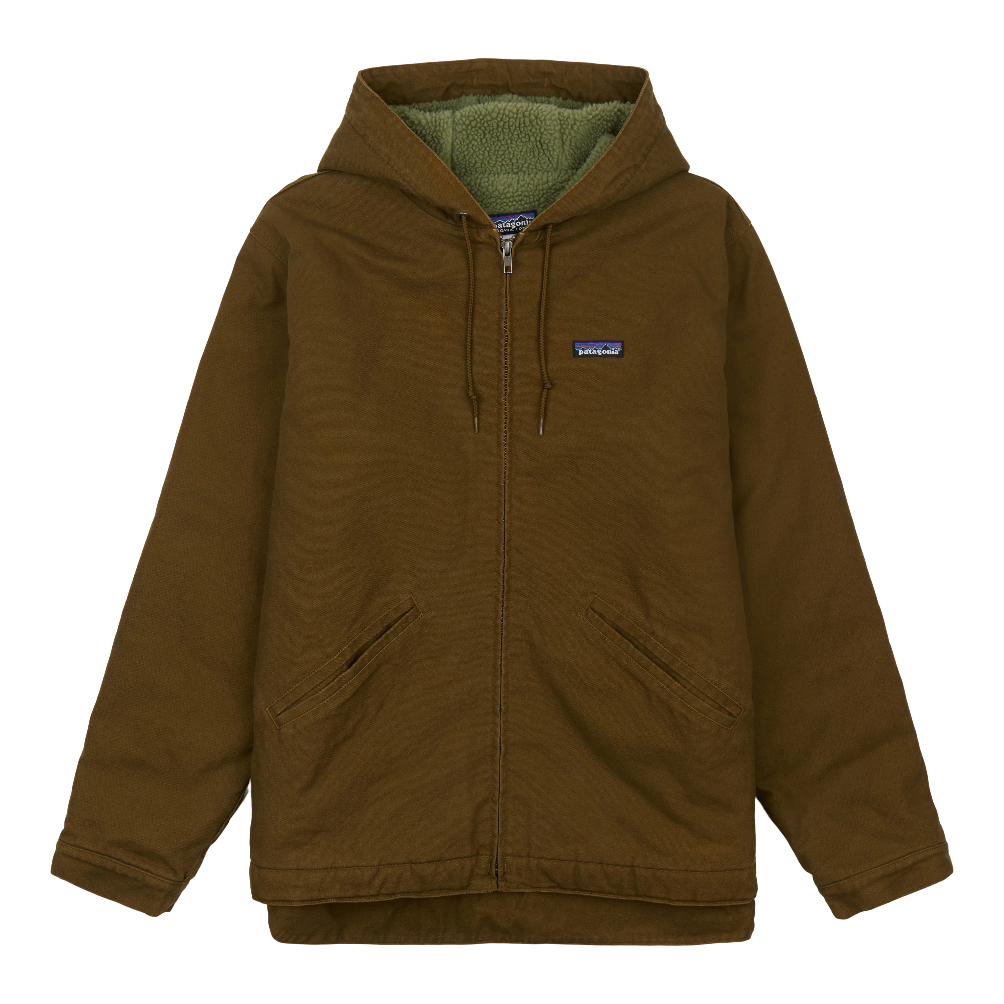 M's Lined Canvas Hoody