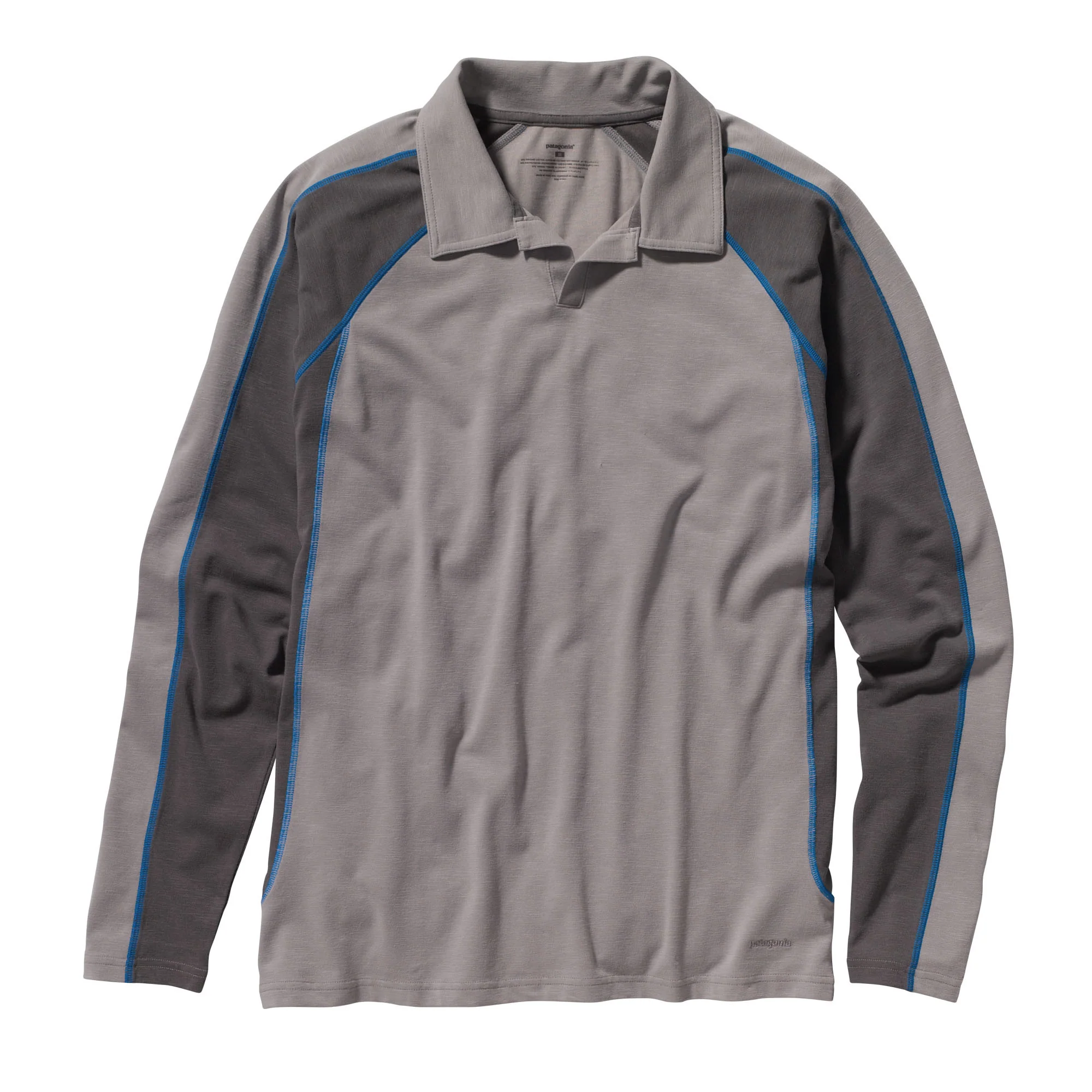 M's Long-Sleeve Sandstone Polo