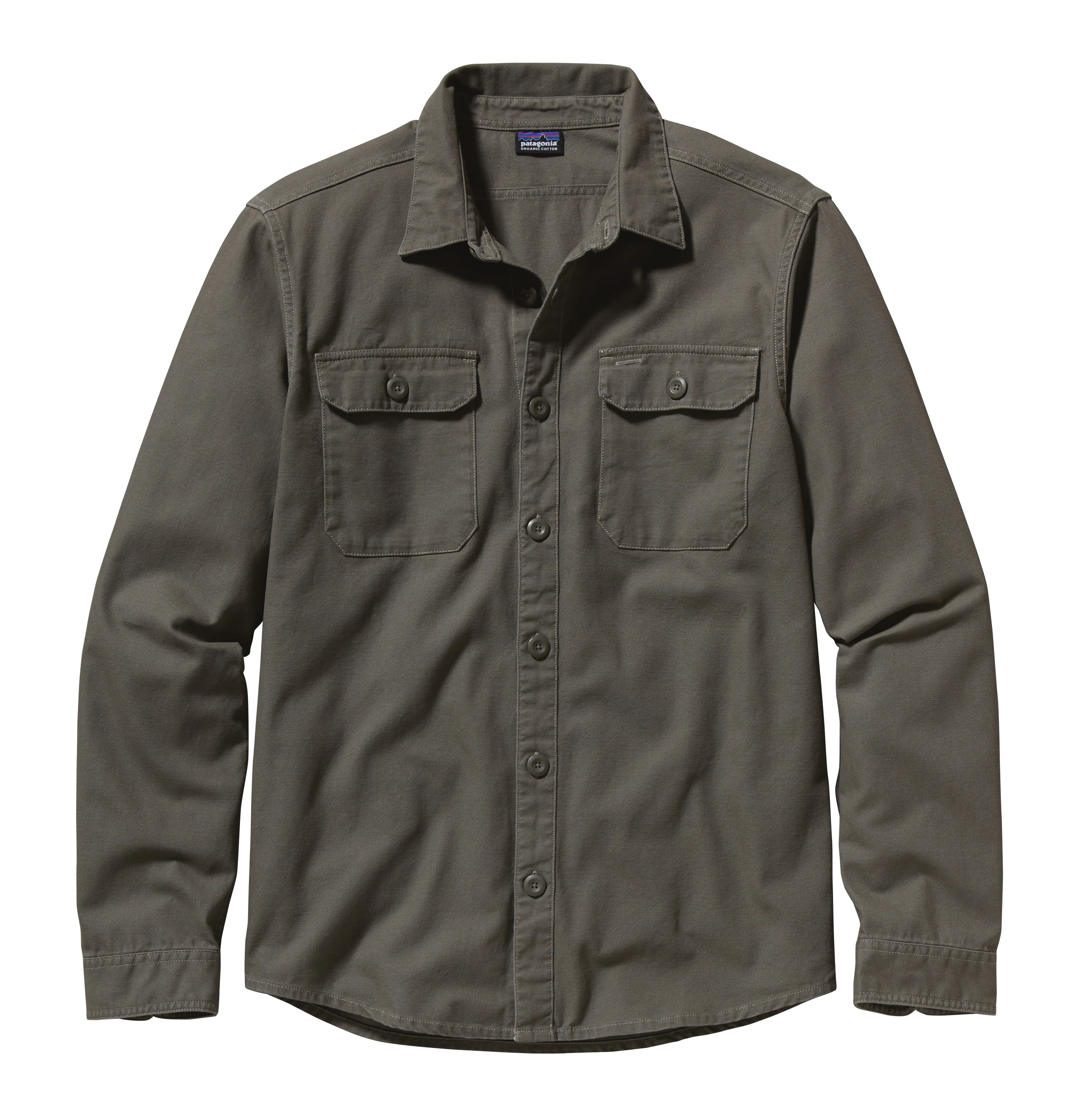 M's Long-Sleeved Canvas Workwear Shirt
