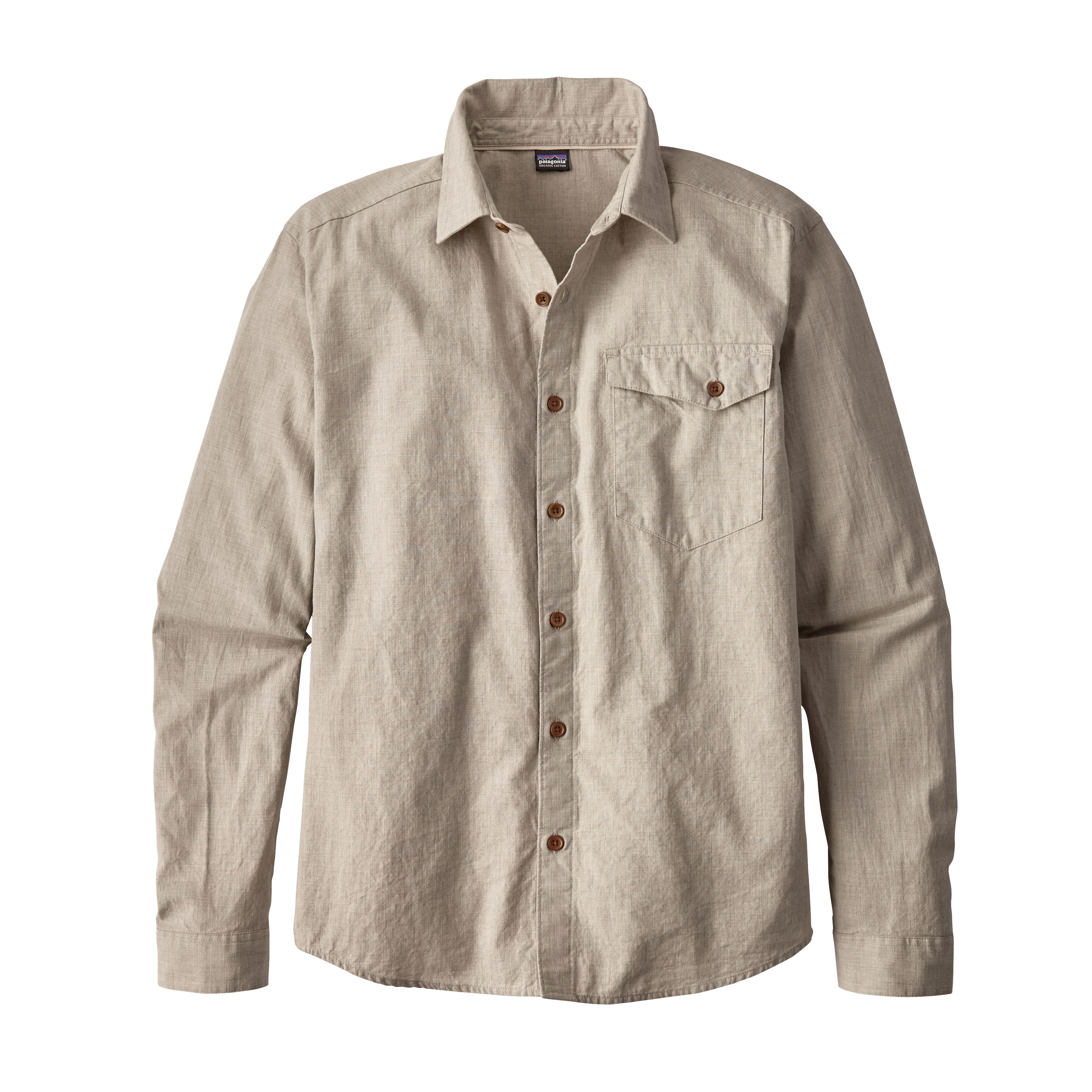 M's Long-Sleeved Clean Color Shirt