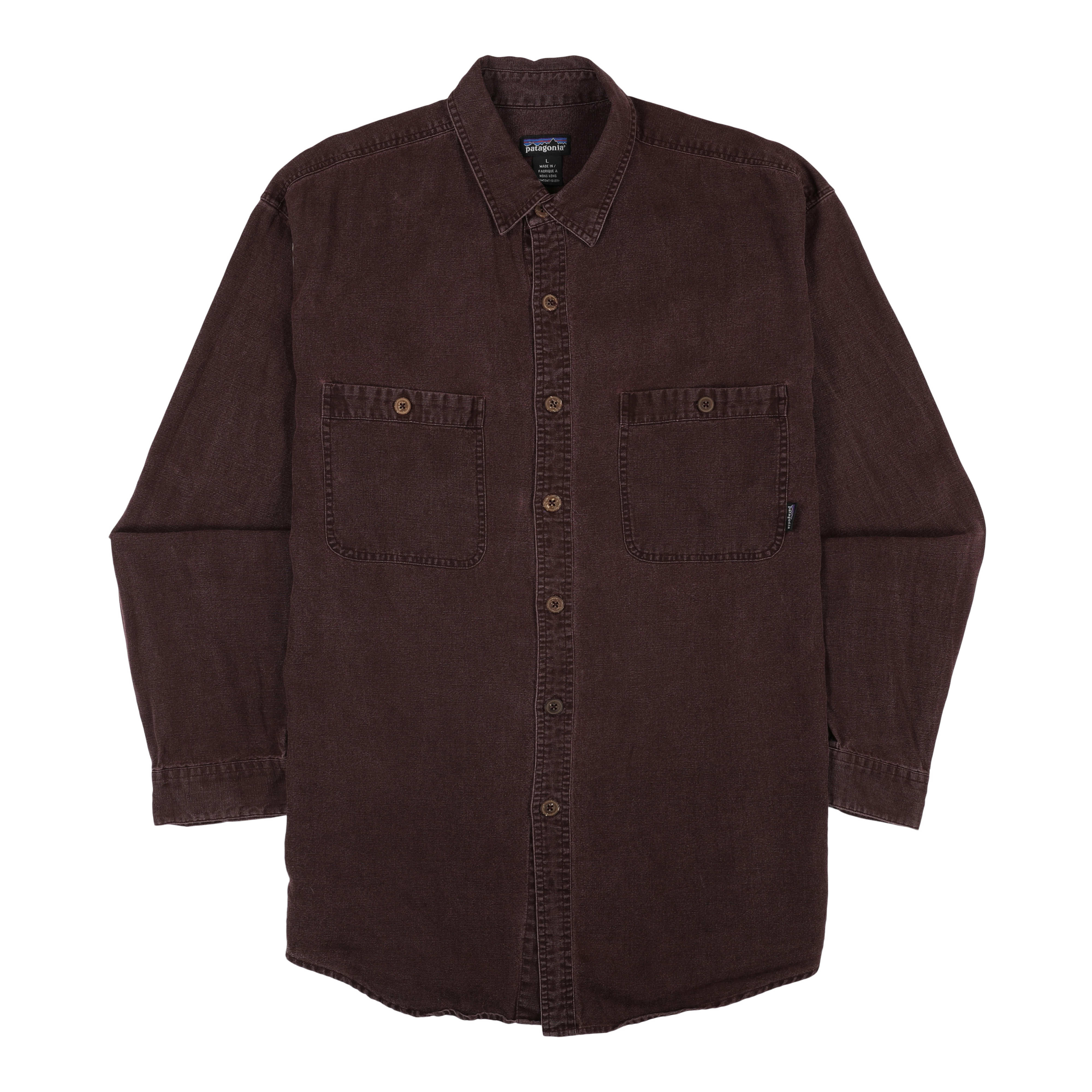 M's Long-Sleeved Hemp Shirt