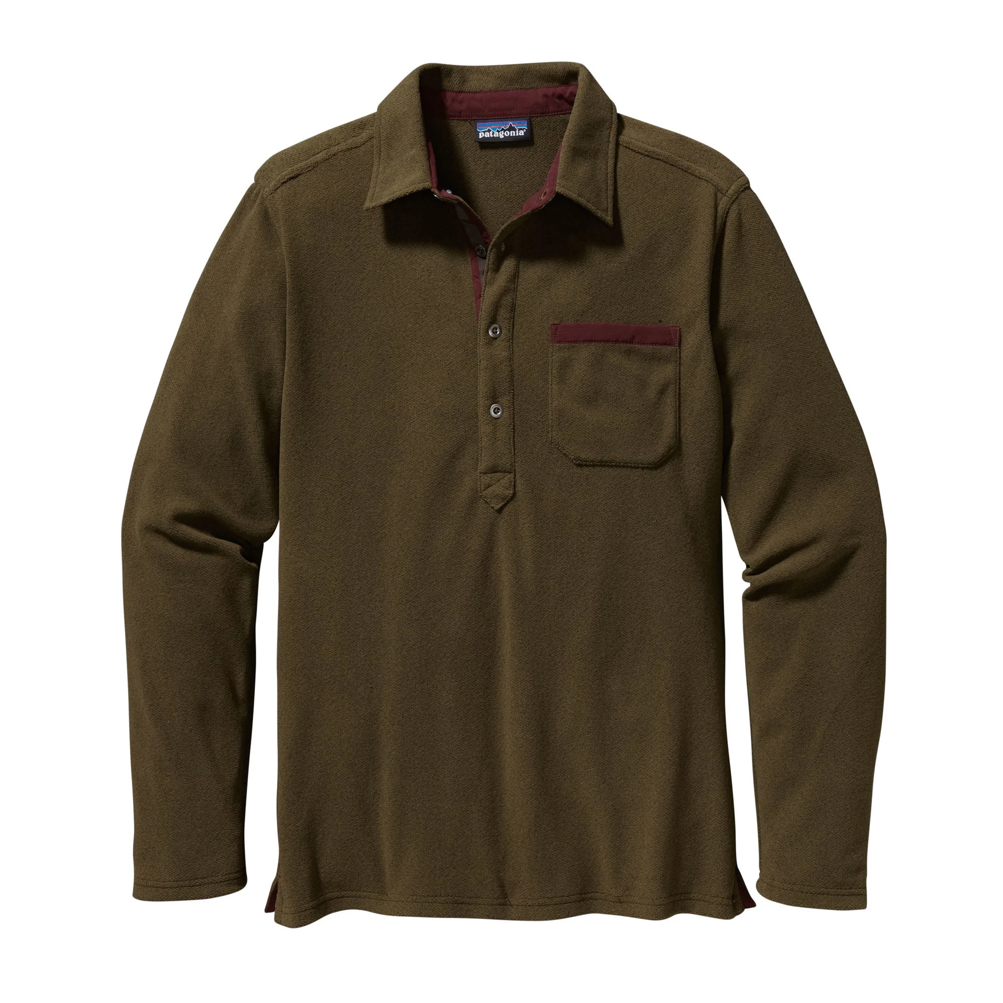 M's Long-Sleeved Murrelet Fleece Polo