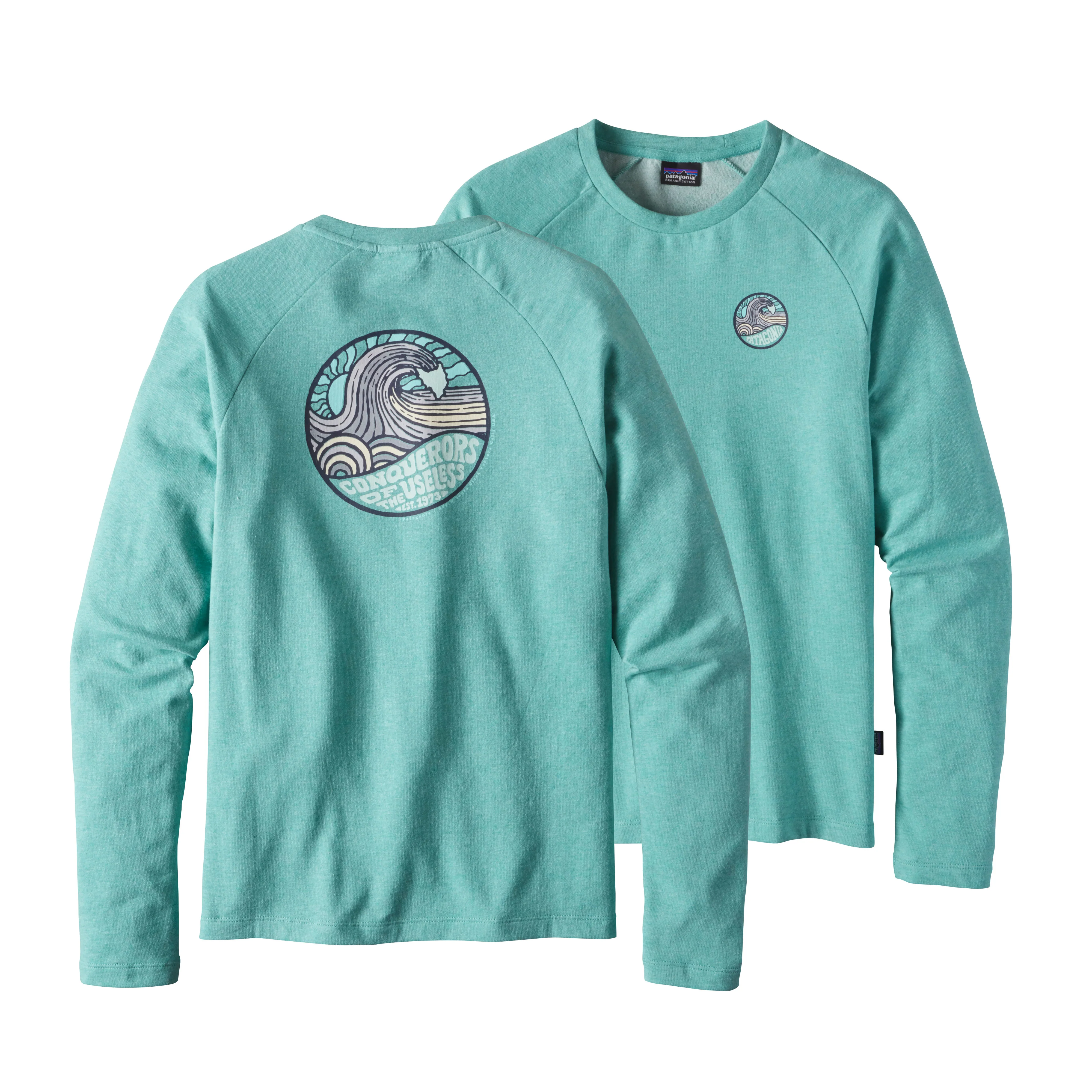 M's Set Wave Lightweight Crew Sweatshirt