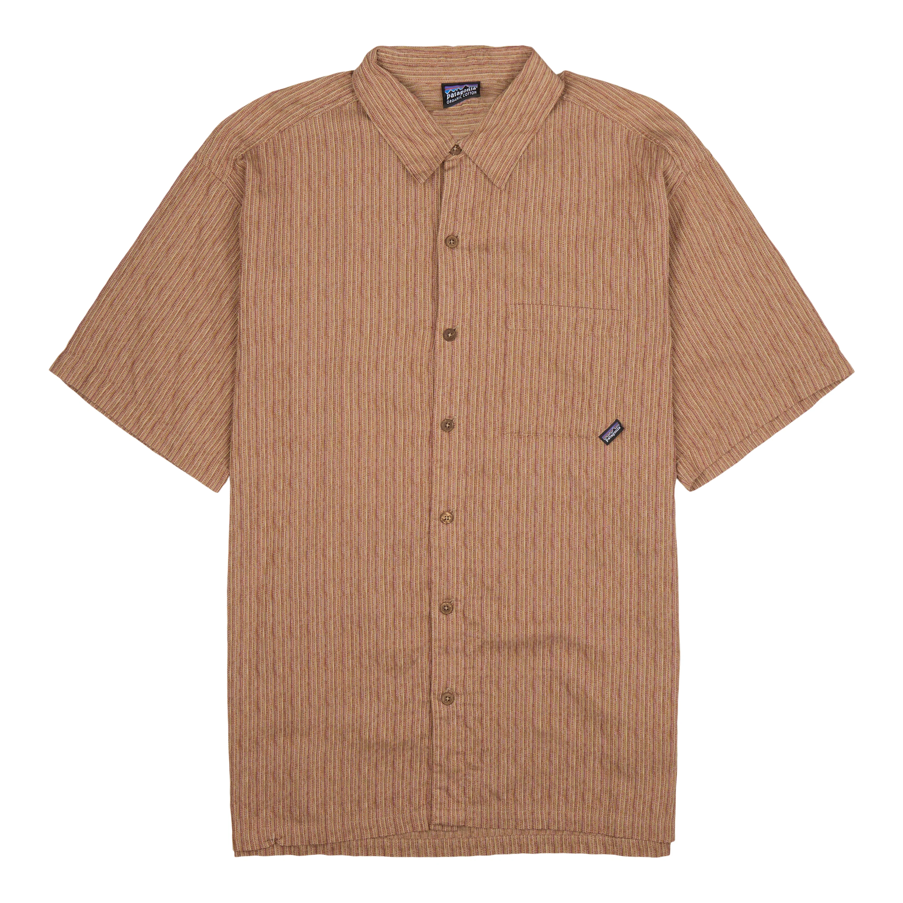 M's Short-Sleeved A/C Yarn Dye Shirt